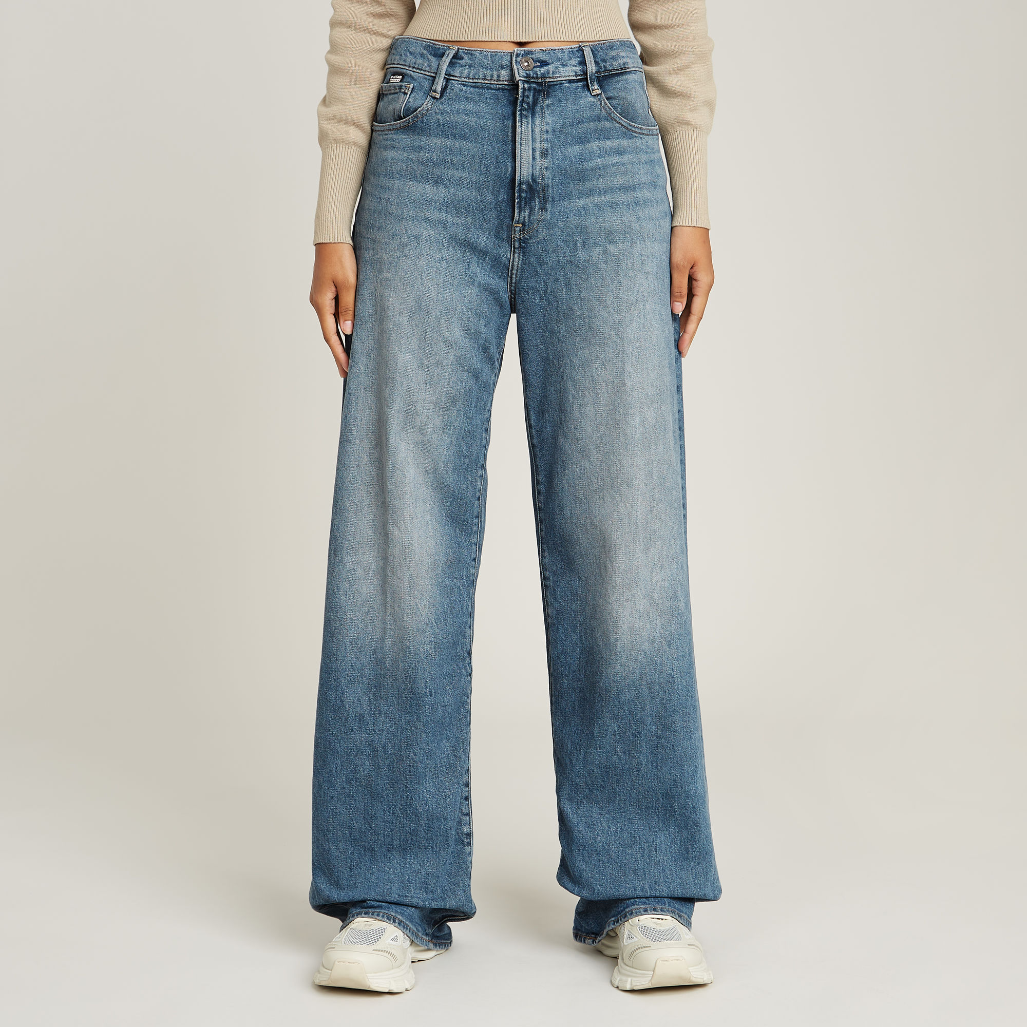 G-Star RAW Deck 2.0 High Loose Jeans - Lichtblauw - Dames