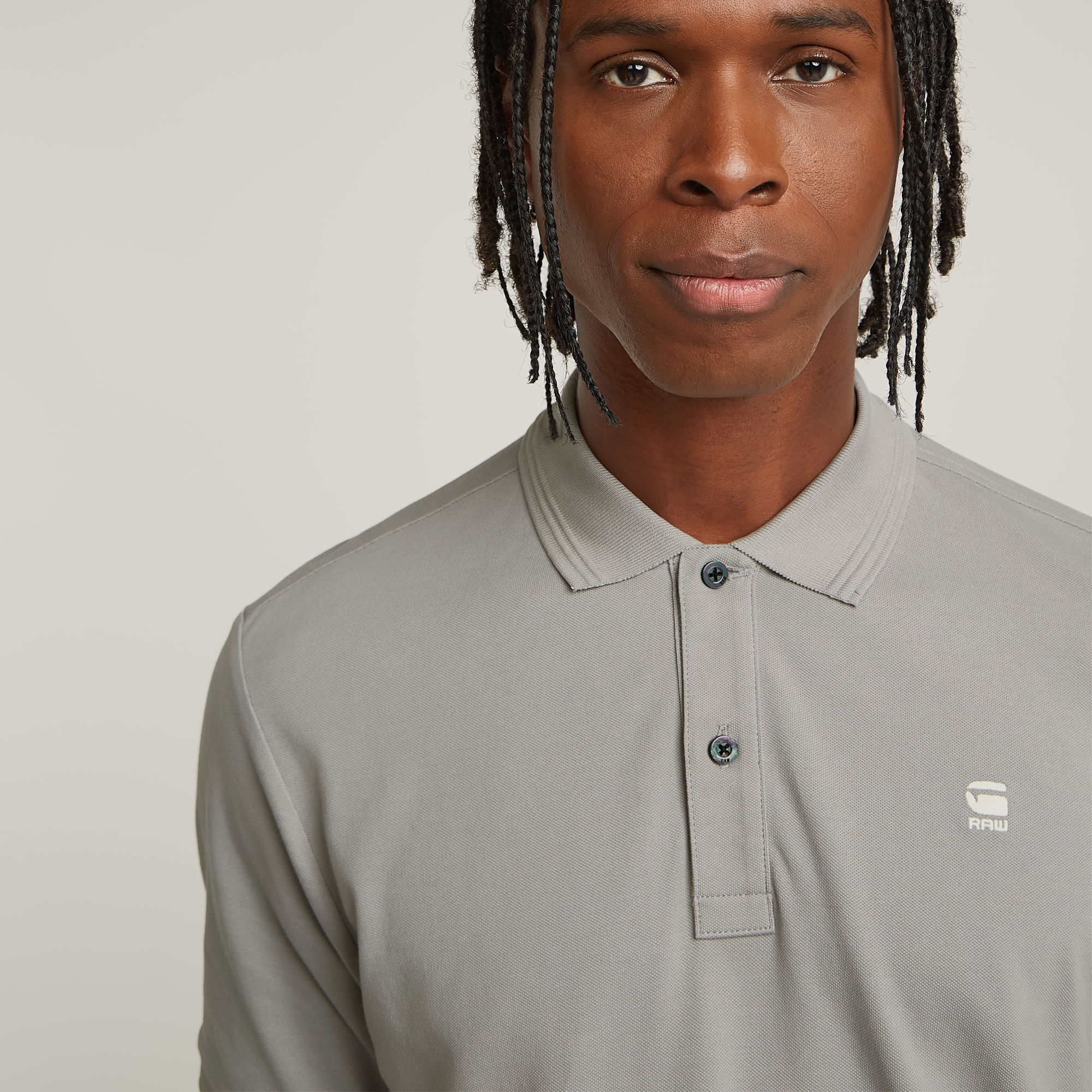 G-Star RAW Dunda Slim Polo Grijs Heren
