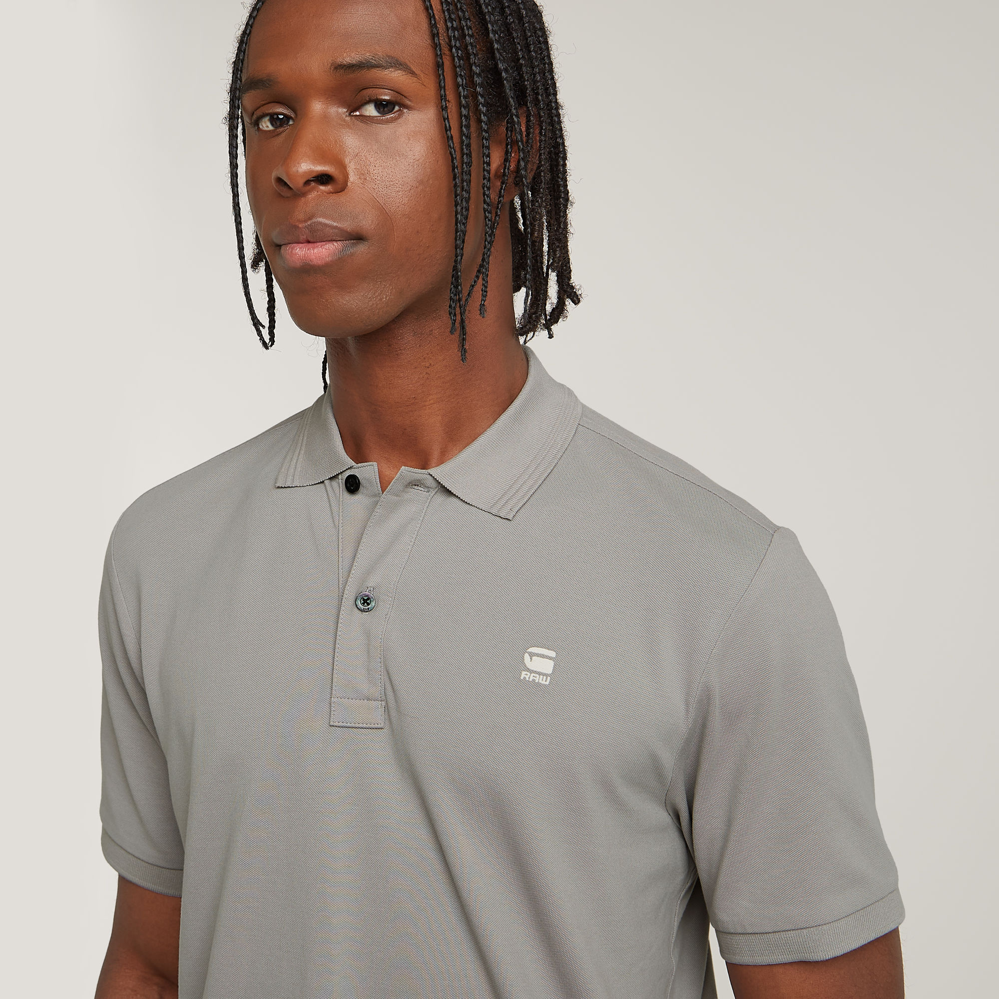 G-Star RAW Dunda Slim Polo Grijs Heren