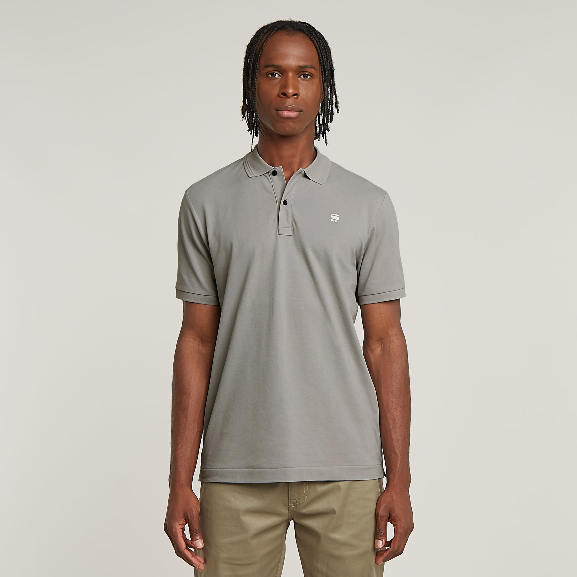 Polo Dunda Slim - Gris - Hommes - G-Star RAW - Modalova