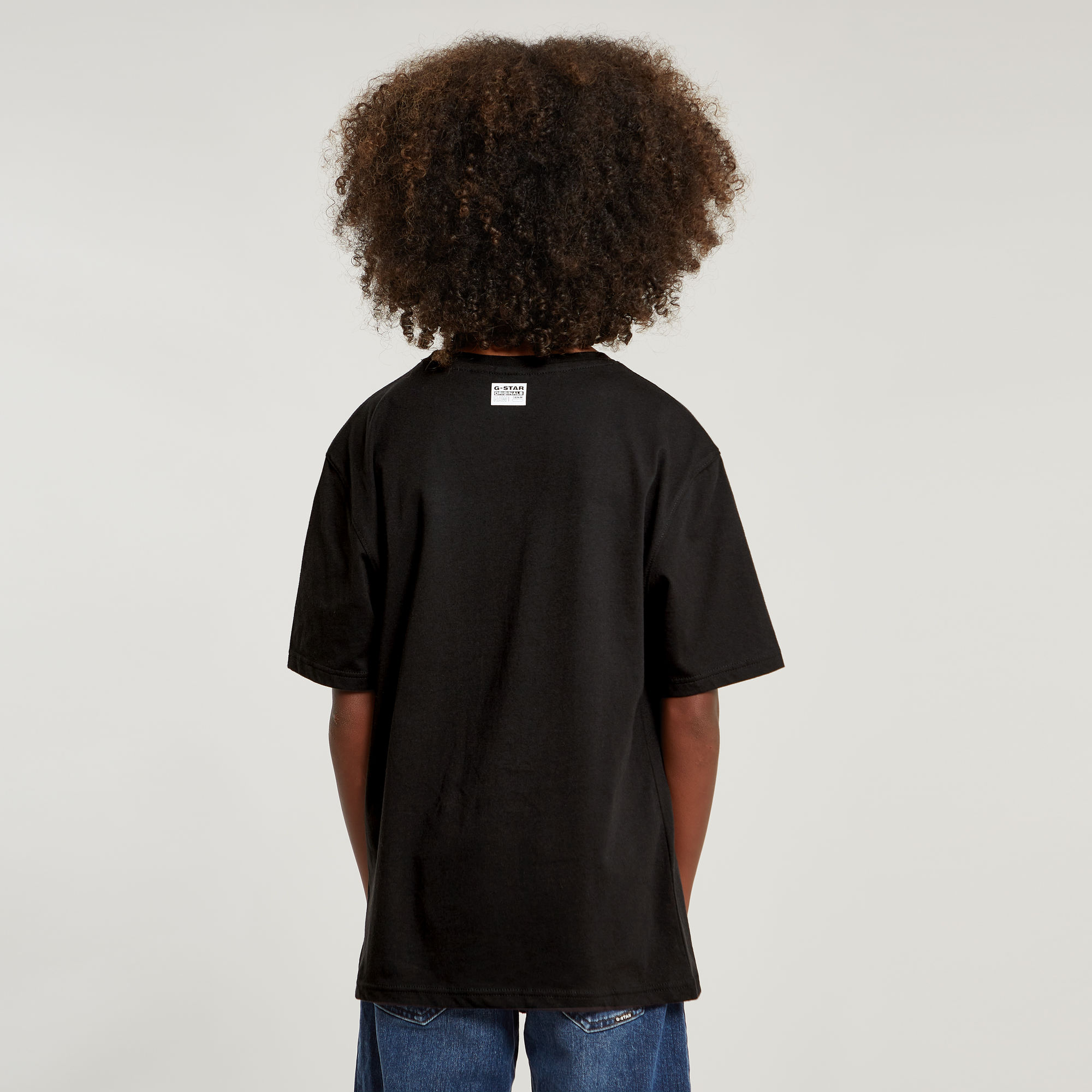 G-Star RAW Jongens T-Shirt Loose Zwart jongens