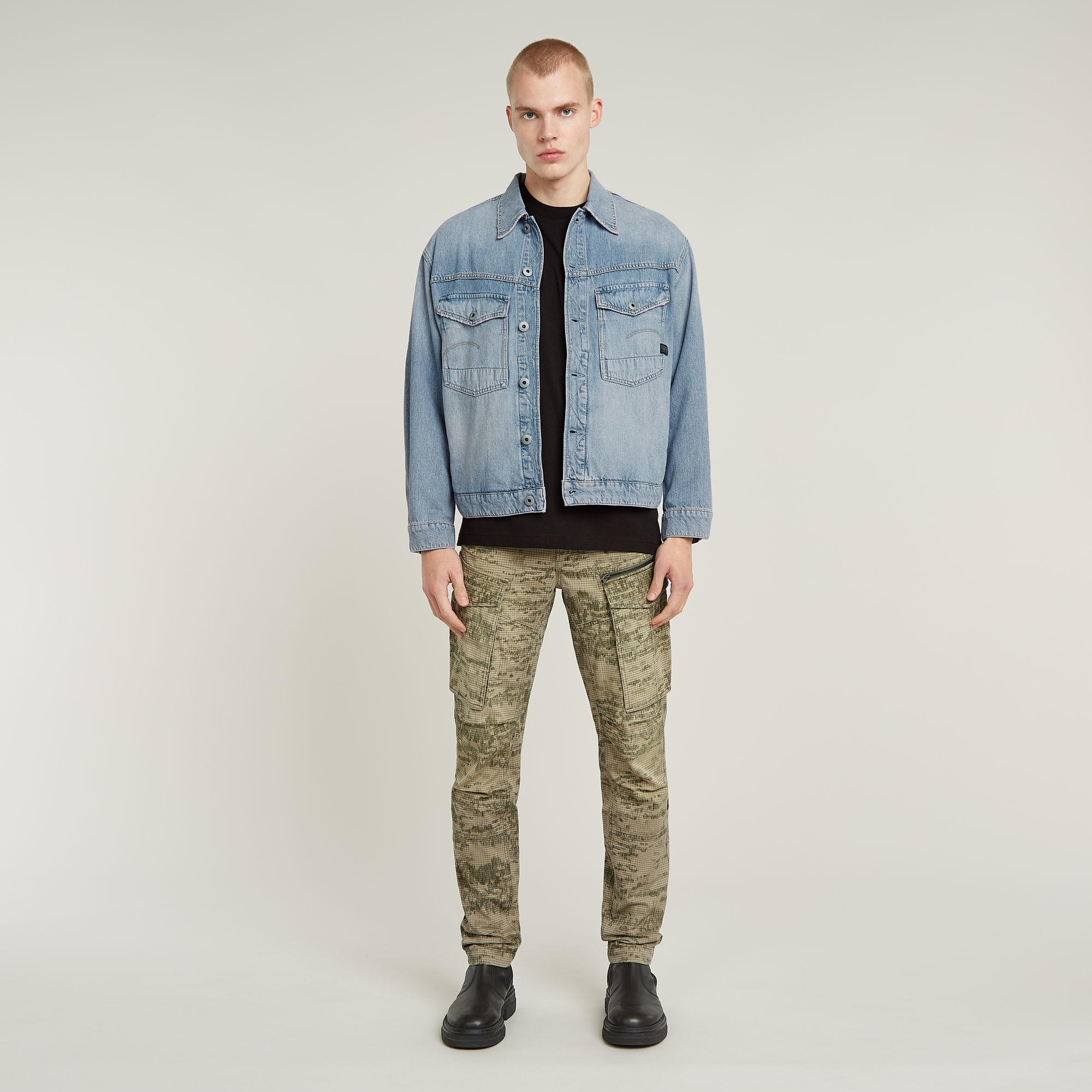 G-Star RAW Rovic Broek Zip 3D Regular Tapered Meerkleurig Heren