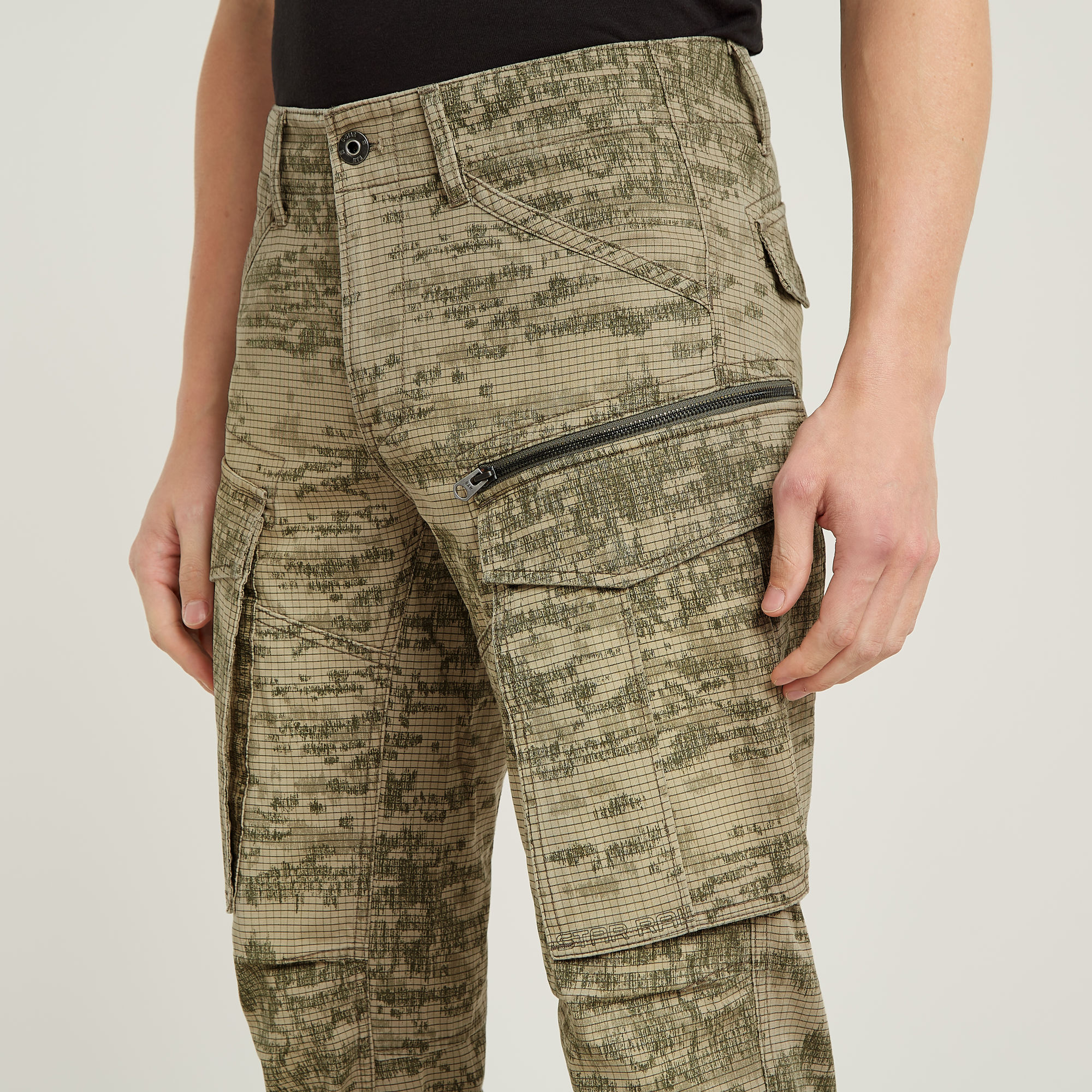 G-Star RAW Rovic Broek Zip 3D Regular Tapered Meerkleurig Heren