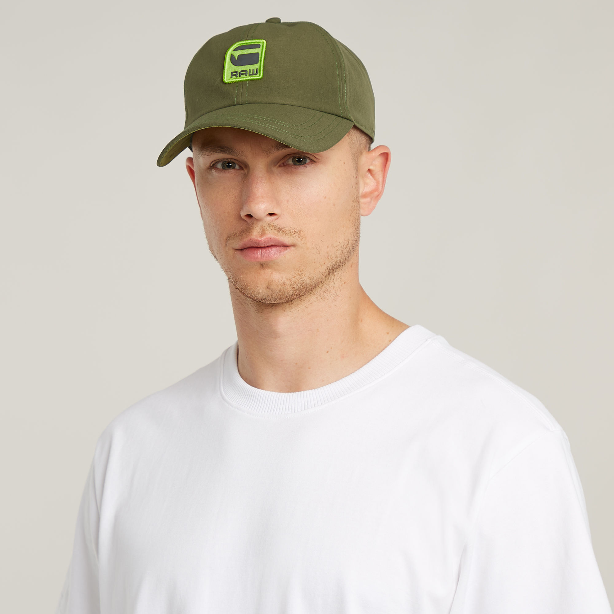 G-Star RAW Avernus Burger Baseball Cap Groen Heren