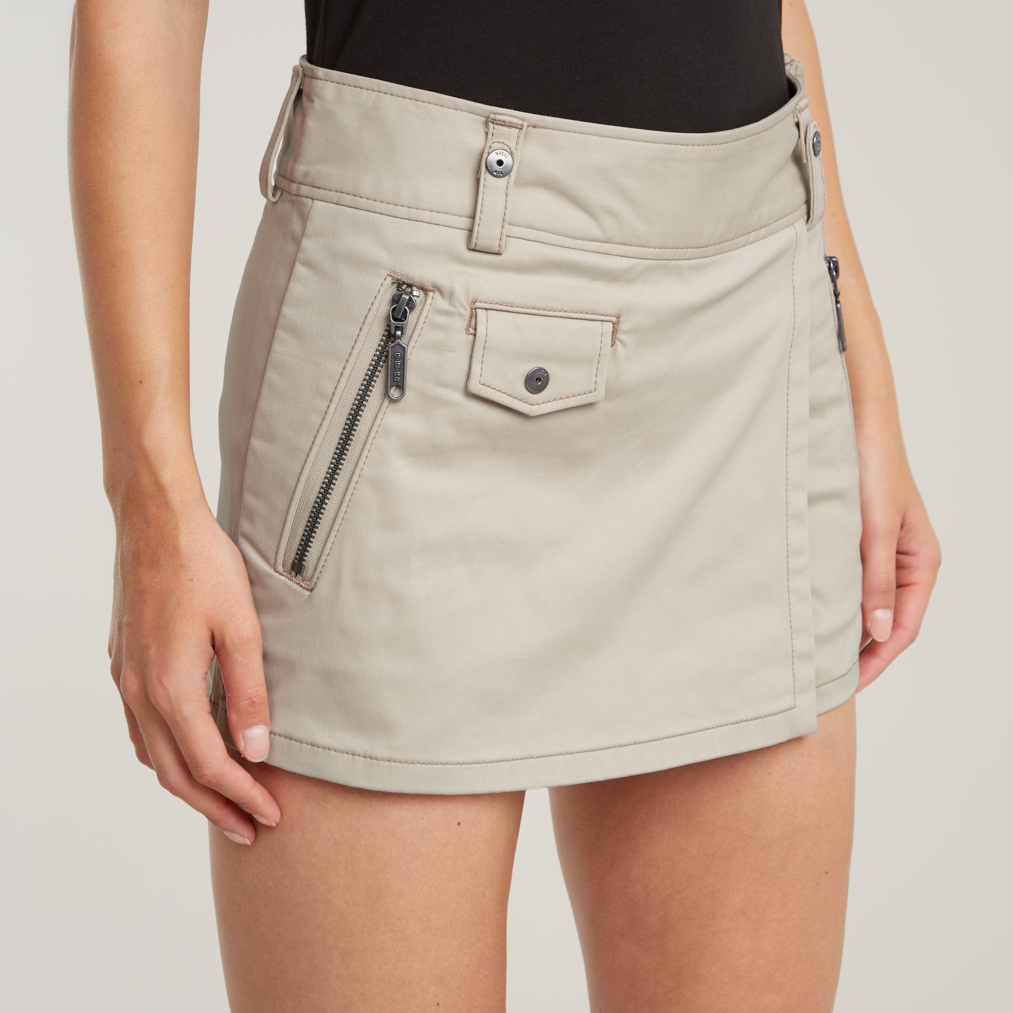 G-Star RAW Skorts Regular Fit Beige Dames