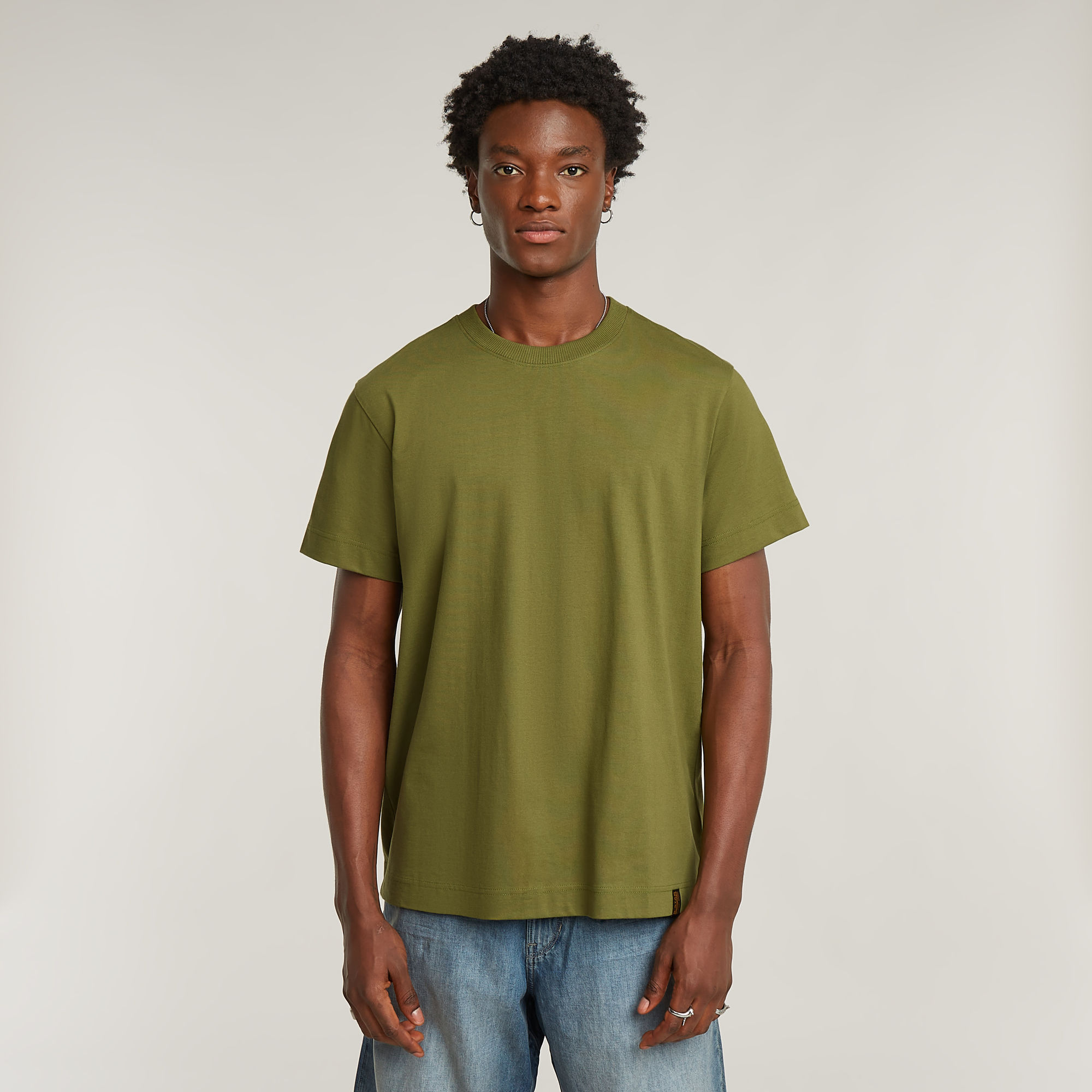 G-Star RAW Essential Loose T-shirt - Groen - Heren