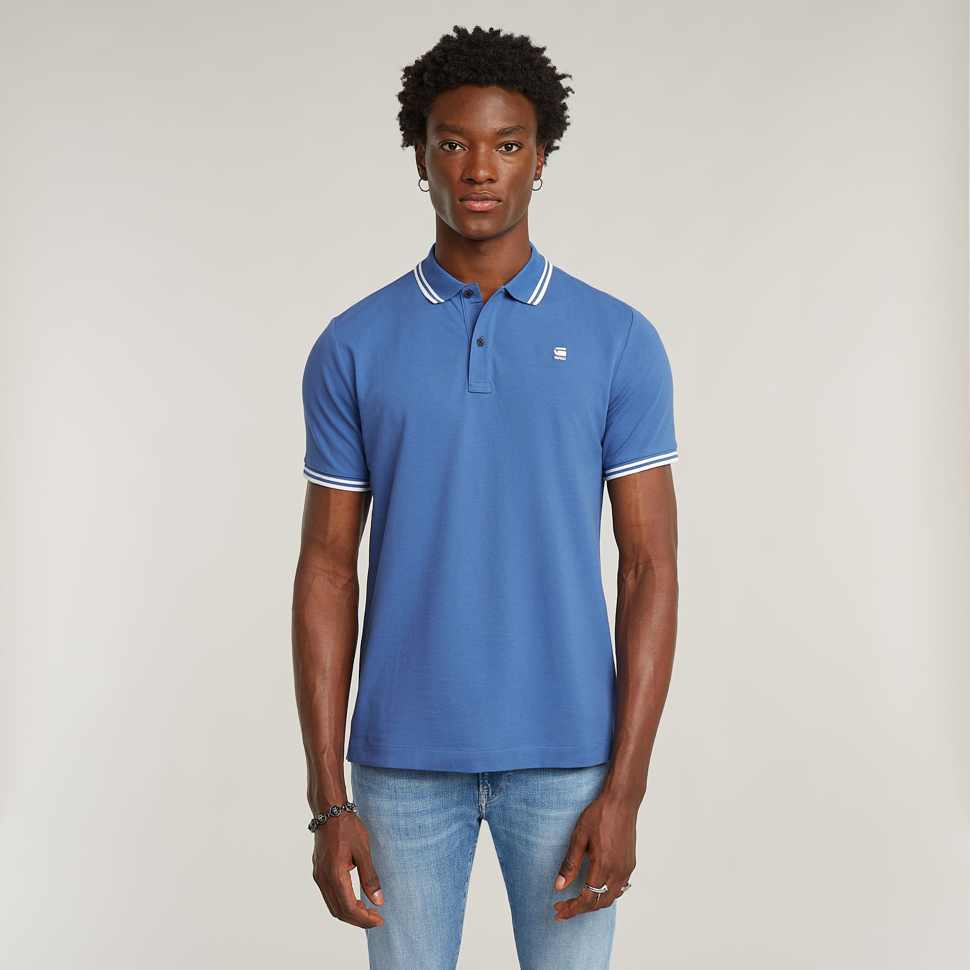 Polo Dunda Slim Stripe - s - G-Star RAW - Modalova