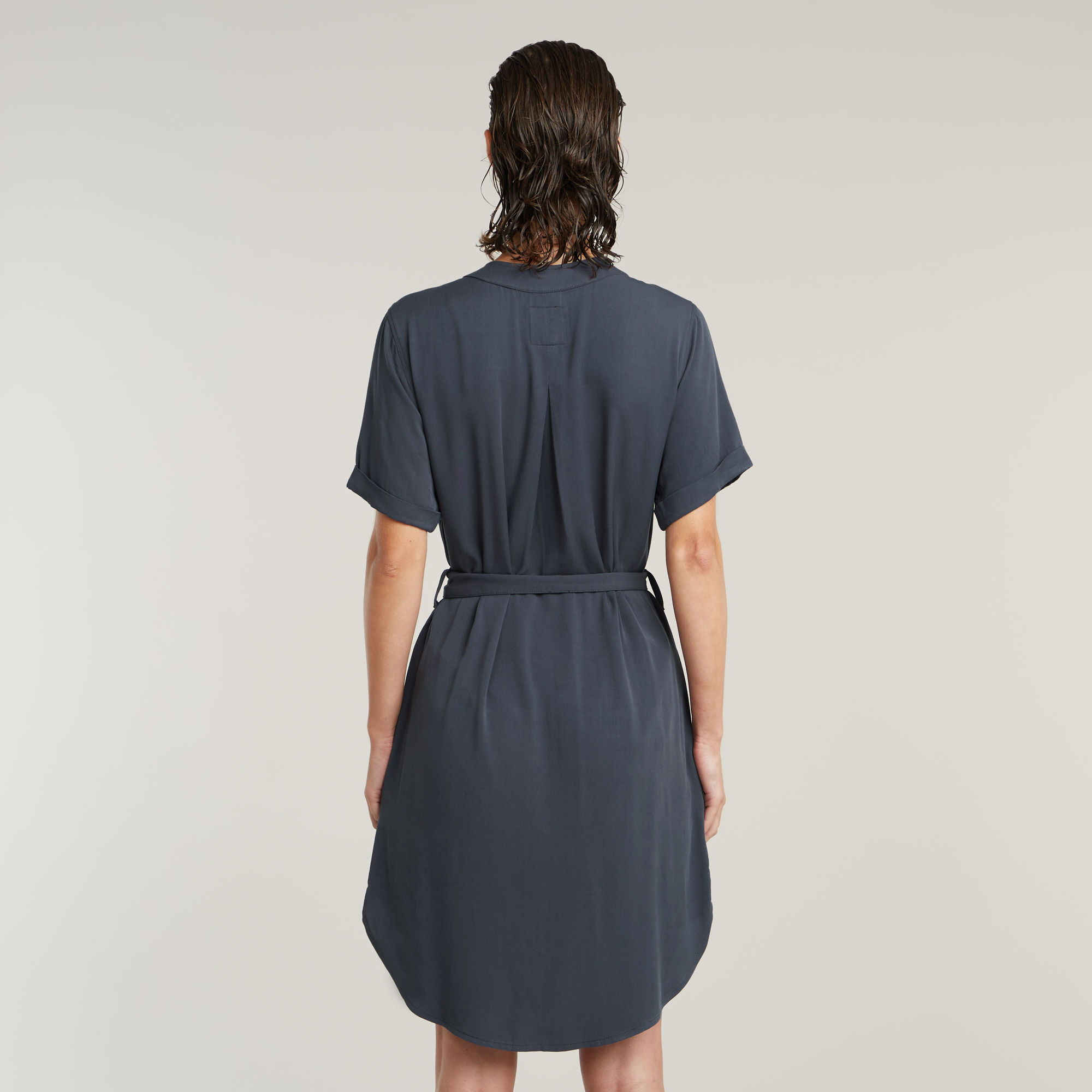 G-Star RAW Jurk Belted Grijs Dames