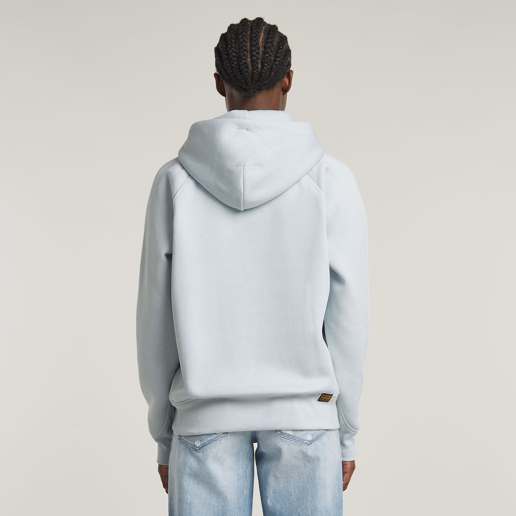 G-Star RAW Premium Core 2.0 Hoodie Lichtblauw Dames