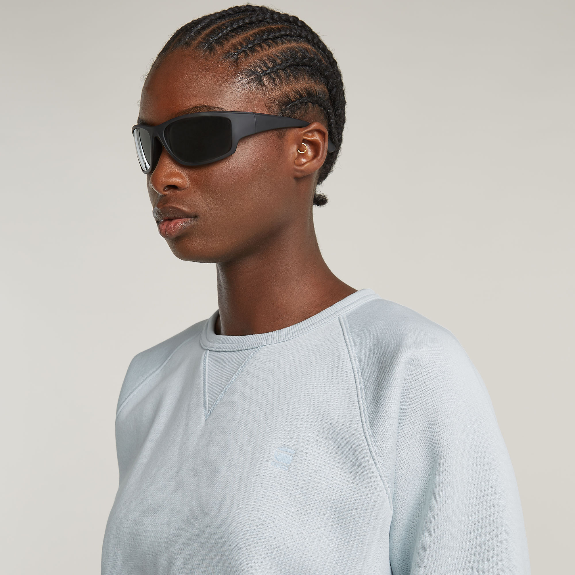 G-Star RAW Premium Core 2.0 Sweater Lichtblauw Dames