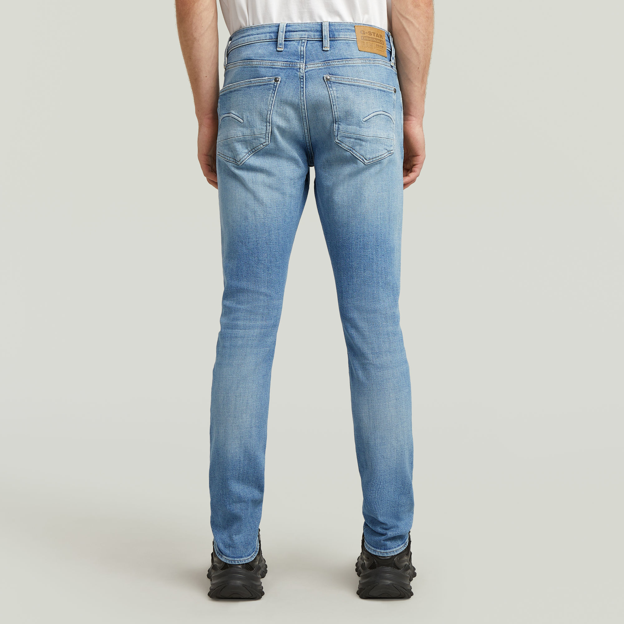 G-Star RAW Revend FWD Skinny Jeans Lichtblauw Heren