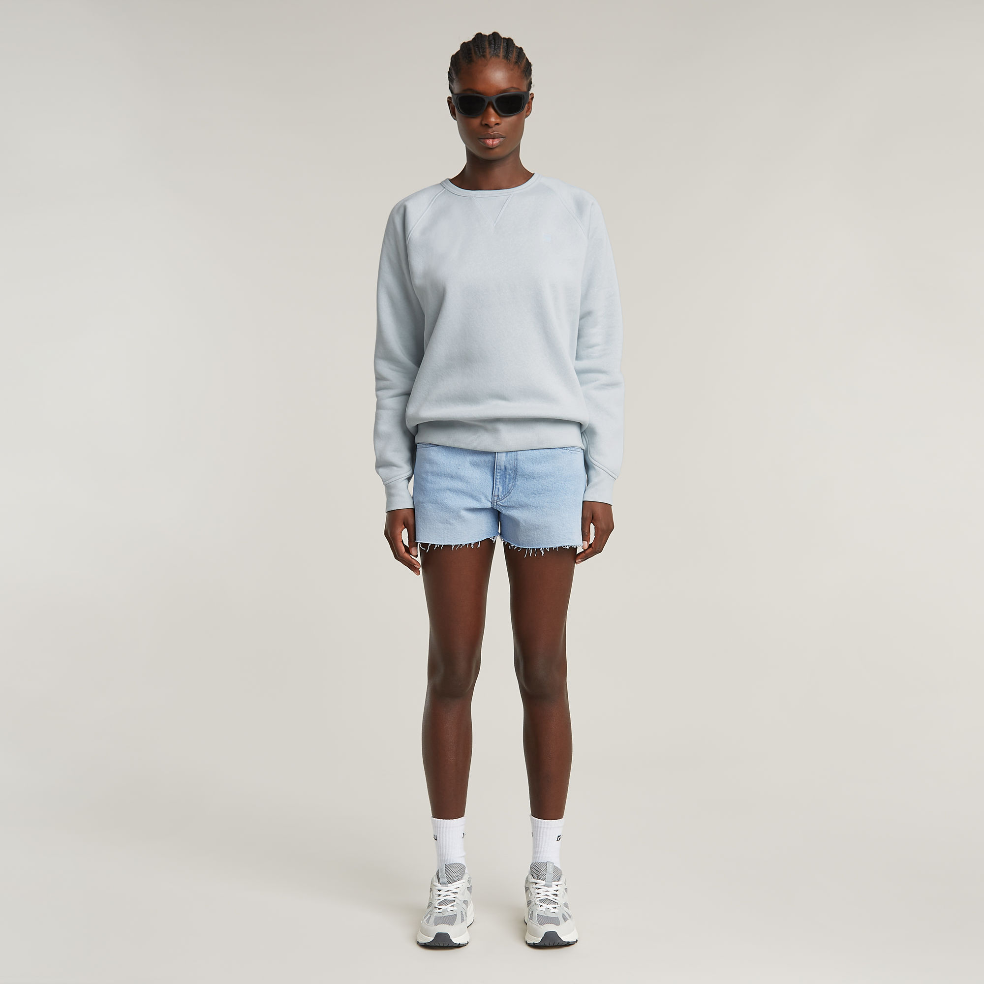 G-Star RAW Premium Core 2.0 Sweater Lichtblauw Dames
