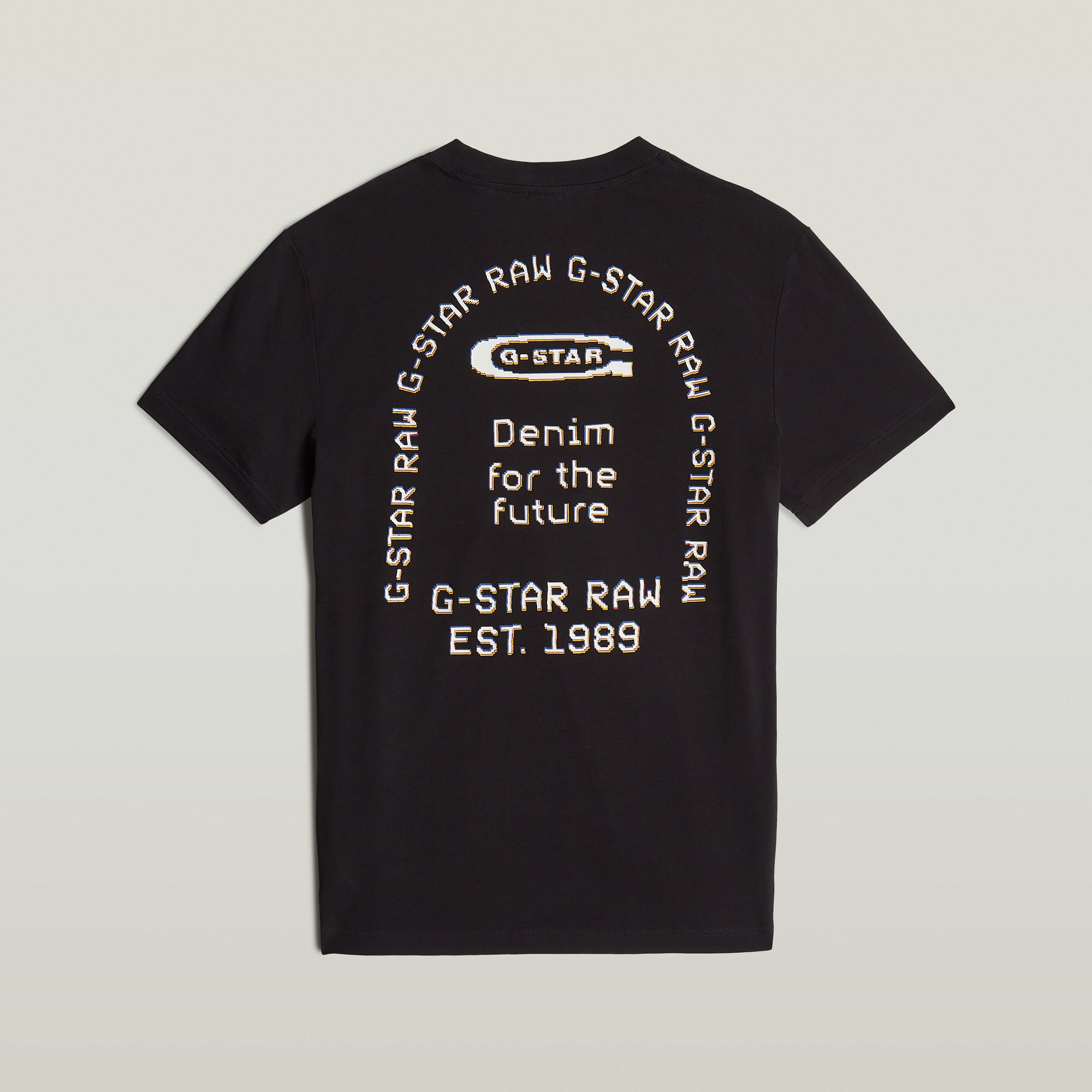 G-Star RAW Back Graphic Arch T-Shirt Zwart Heren
