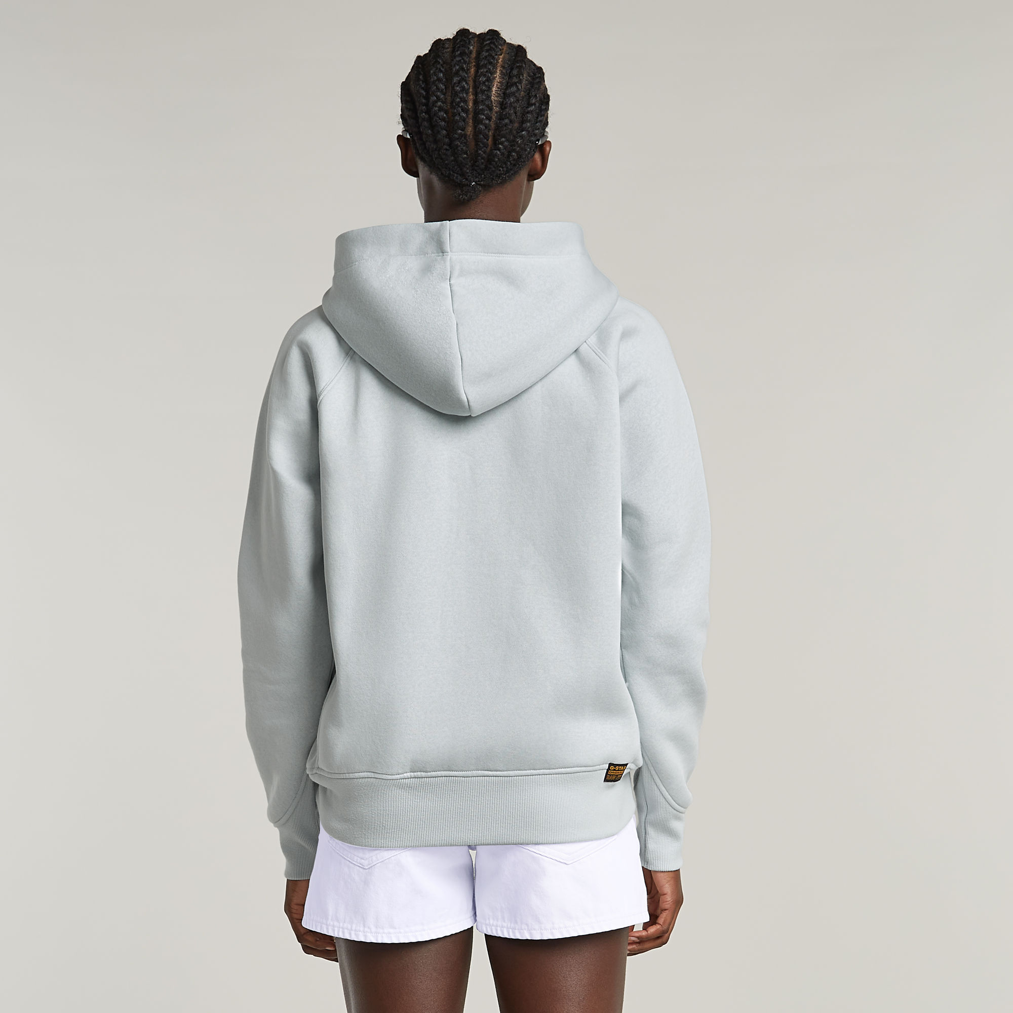 G-Star RAW Premium Core 2.1 Hoodie Met Rits Lichtblauw Dames