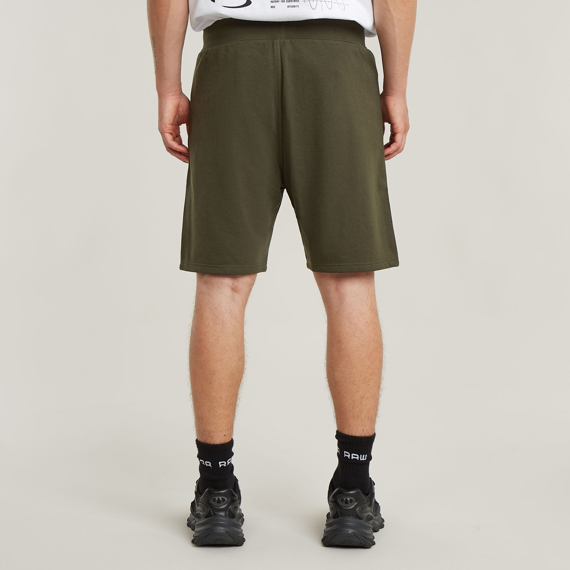 G-Star RAW Nifous Sweatshort Grijs Heren