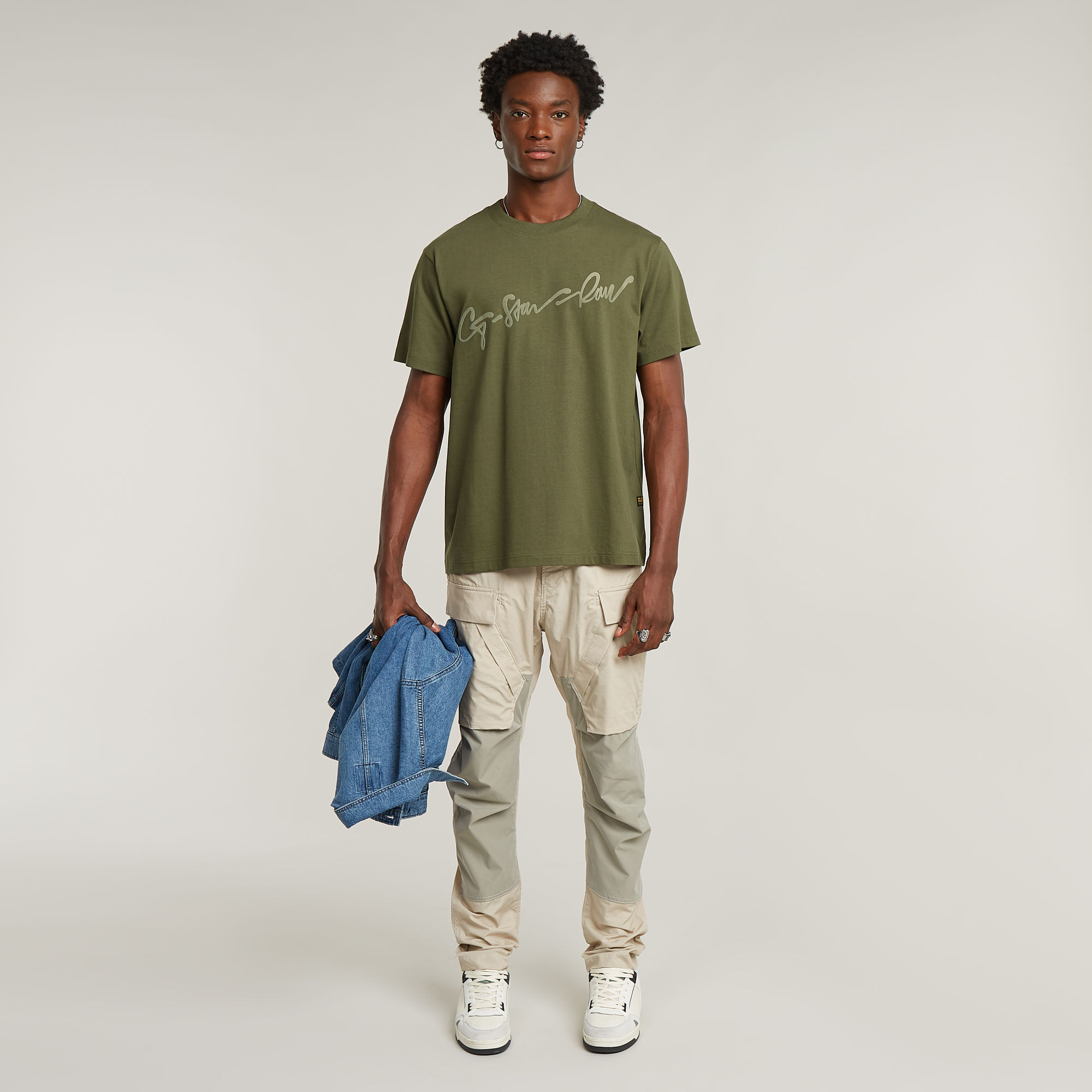 Thumbnail - 3D Regular Tapered Cargo 3.0 - Beige - Herren