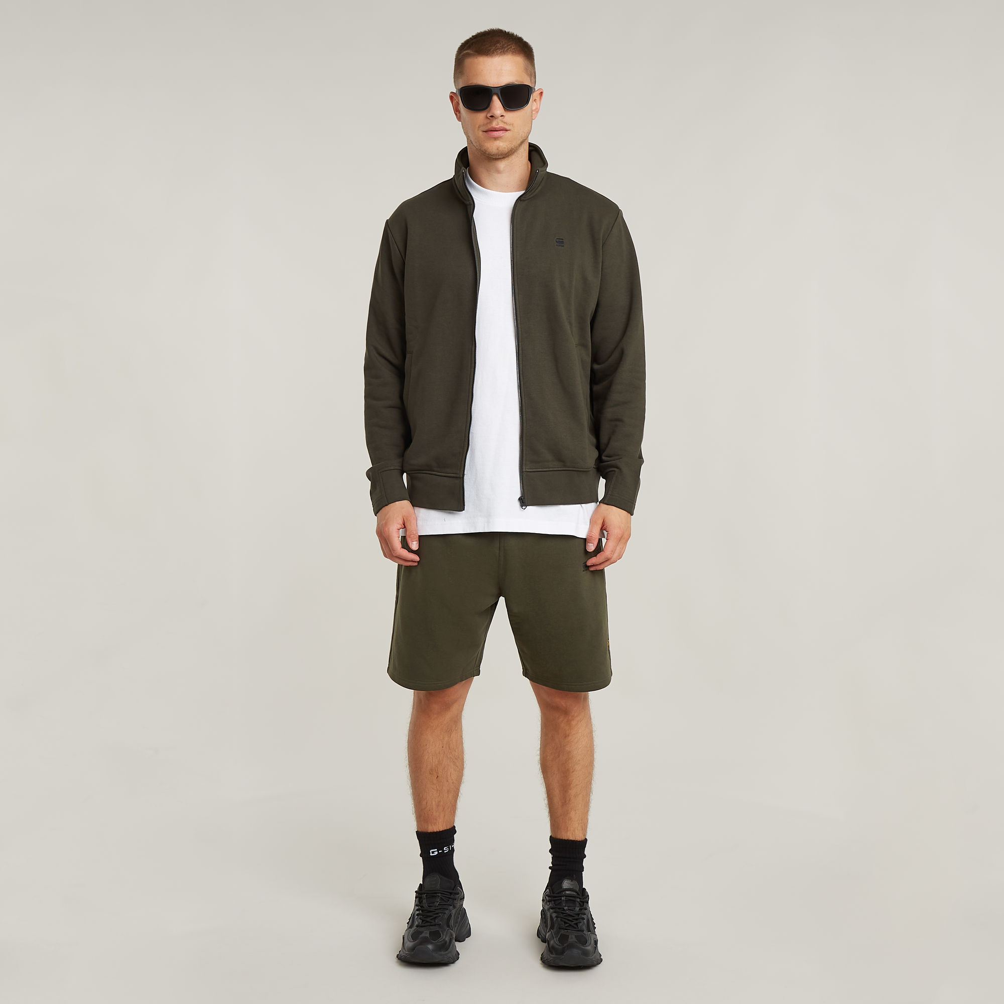 G-Star RAW Nifous Sweatshort Grijs Heren