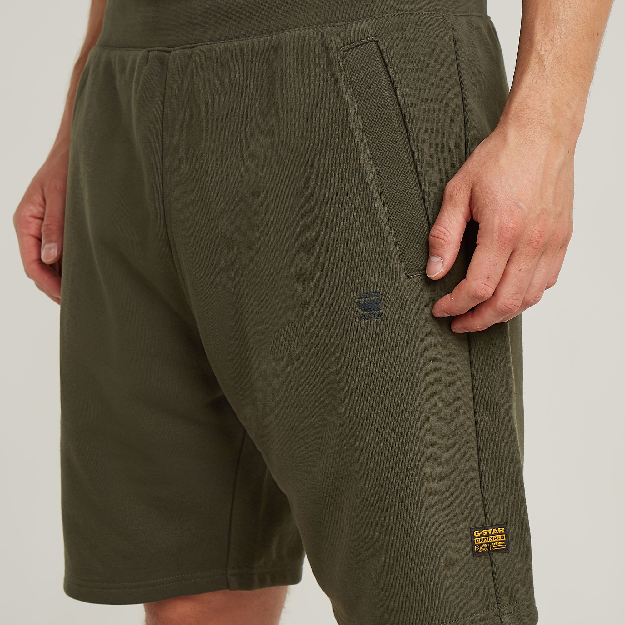 G-Star RAW Nifous Sweatshort Grijs Heren