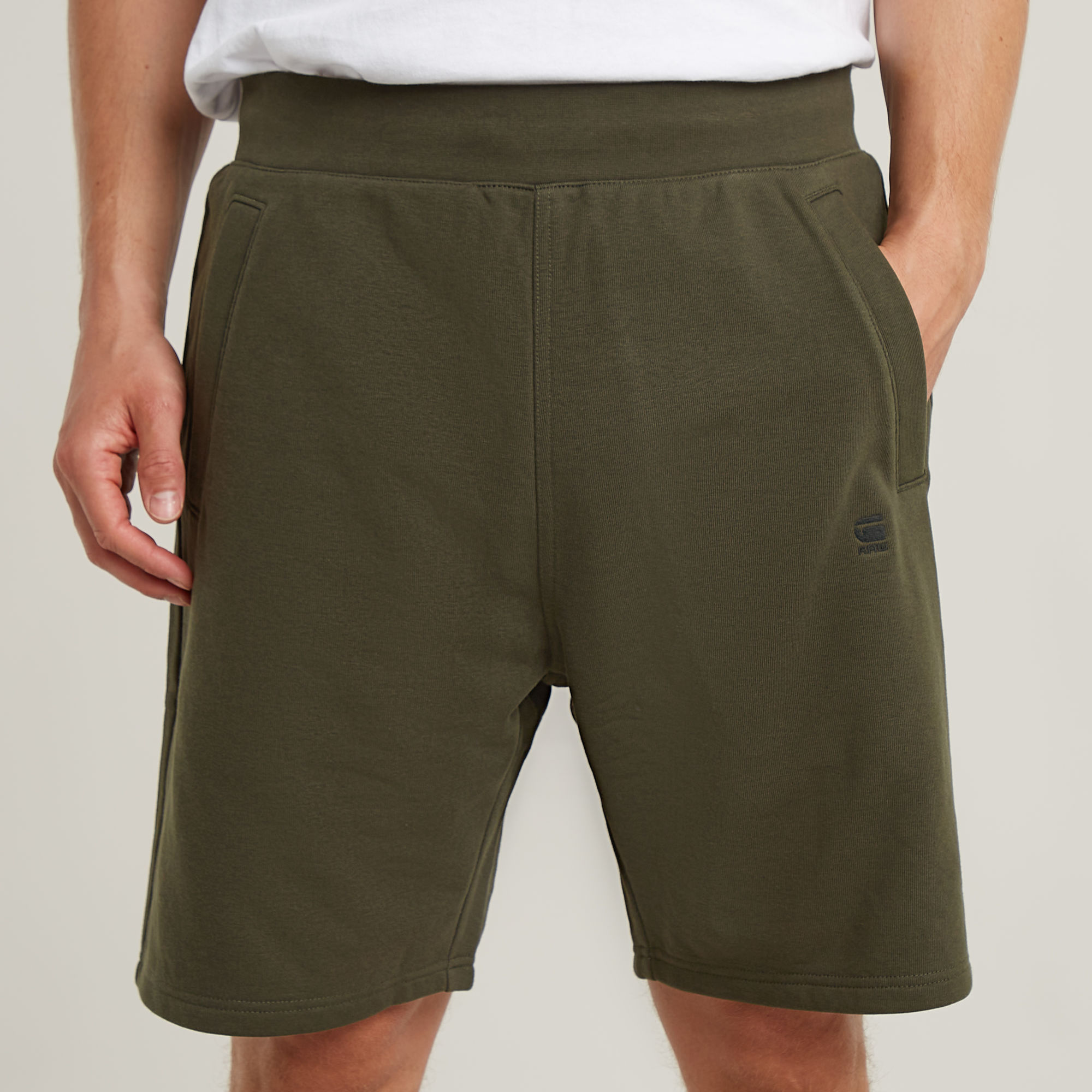 G-Star RAW Nifous Sweatshort Grijs Heren
