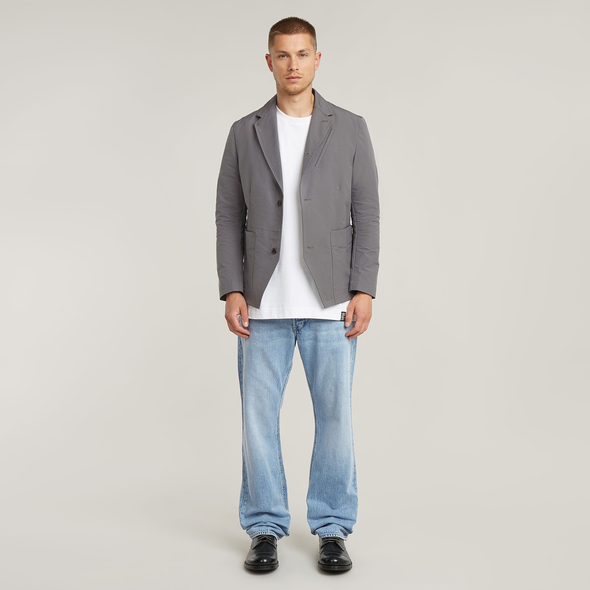 G-Star RAW Tech Blazer Grijs Heren