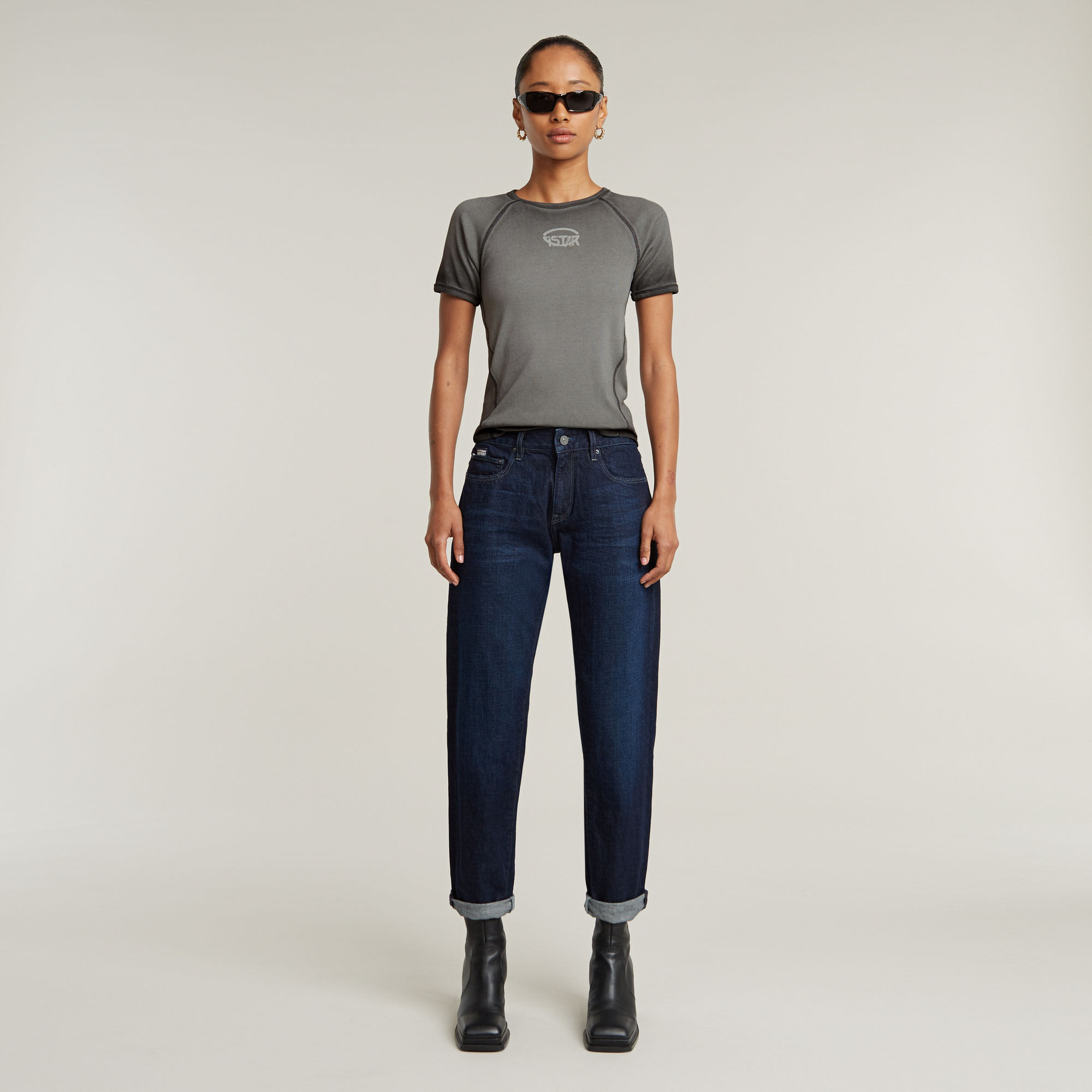 G-Star RAW Kate Boyfriend Jeans Donkerblauw Dames