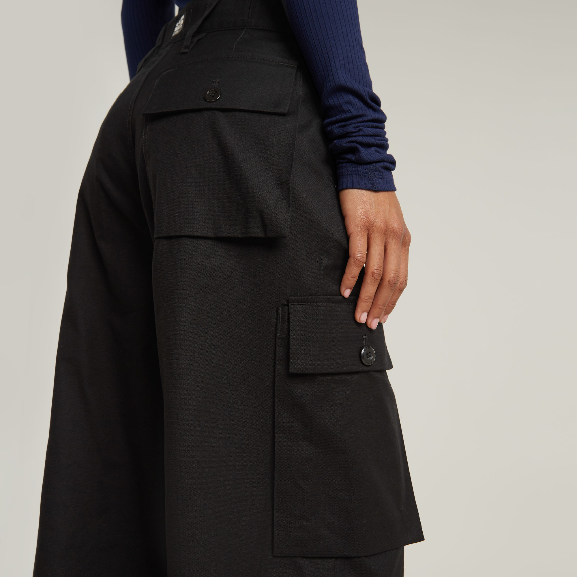 G-Star RAW Mega Cargo Broek Zwart Dames