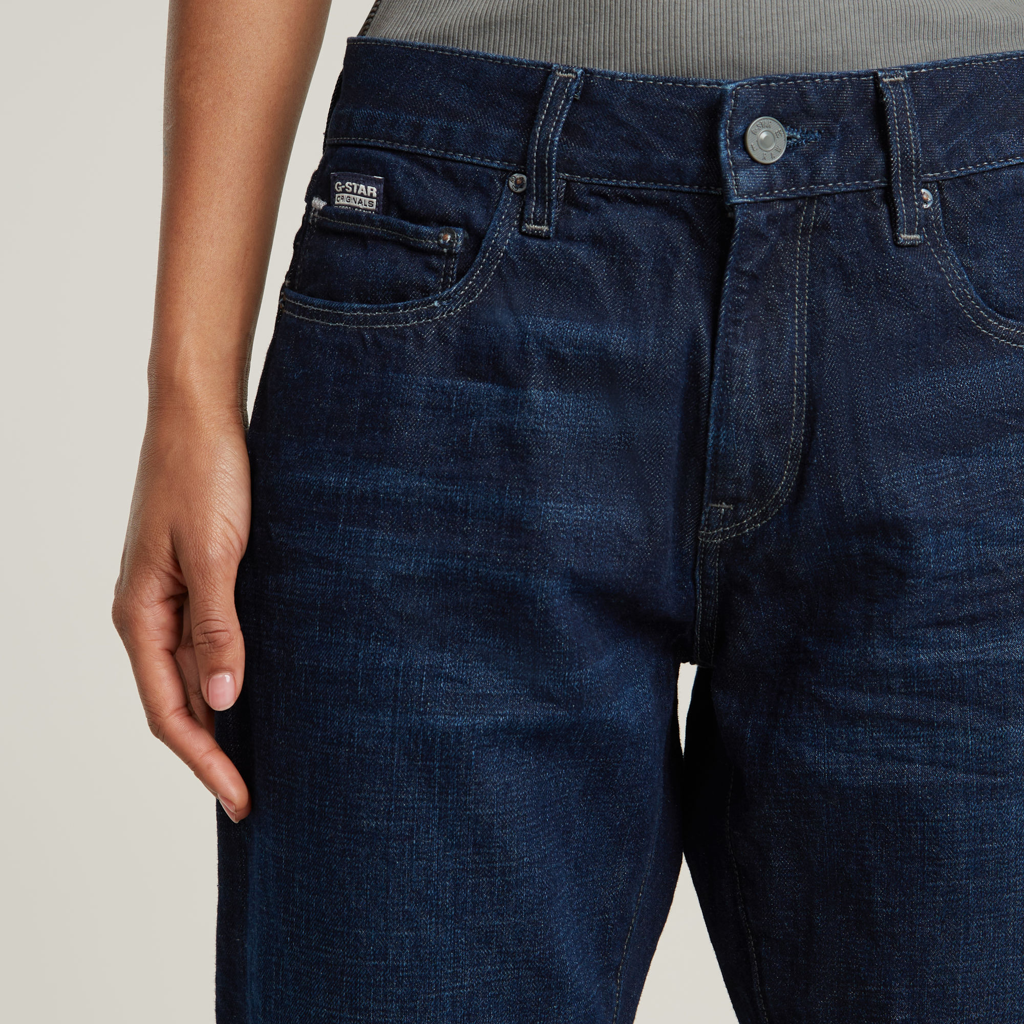 G-Star RAW Kate Boyfriend Jeans Donkerblauw Dames