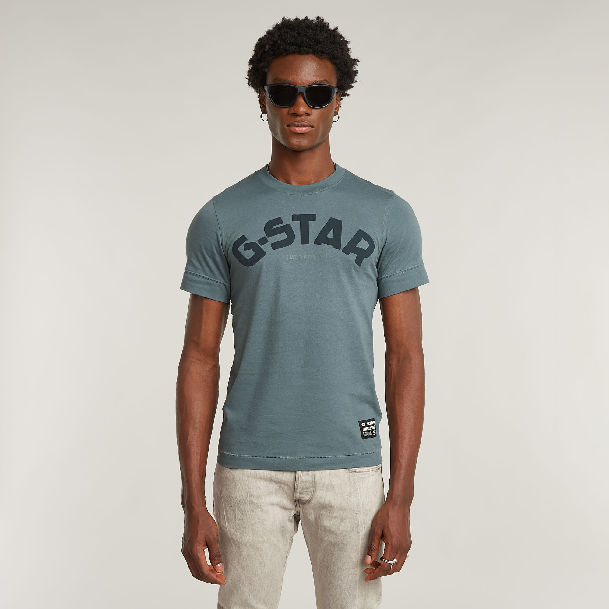 

Puff Logo Slim T-Shirt - Grey - Men