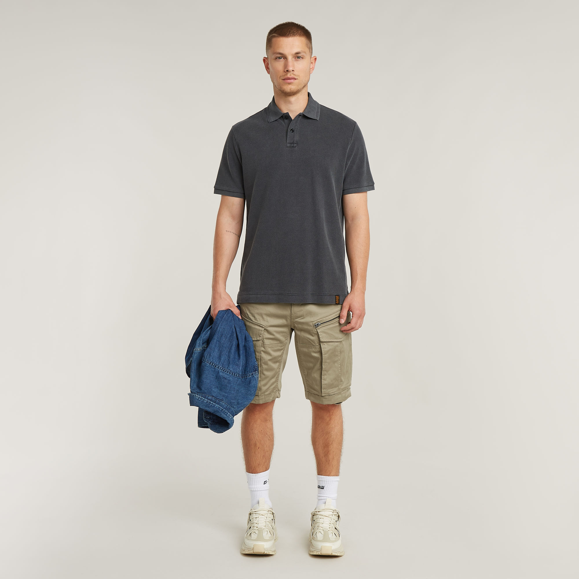 G-Star RAW Essential Polo Zwart Heren