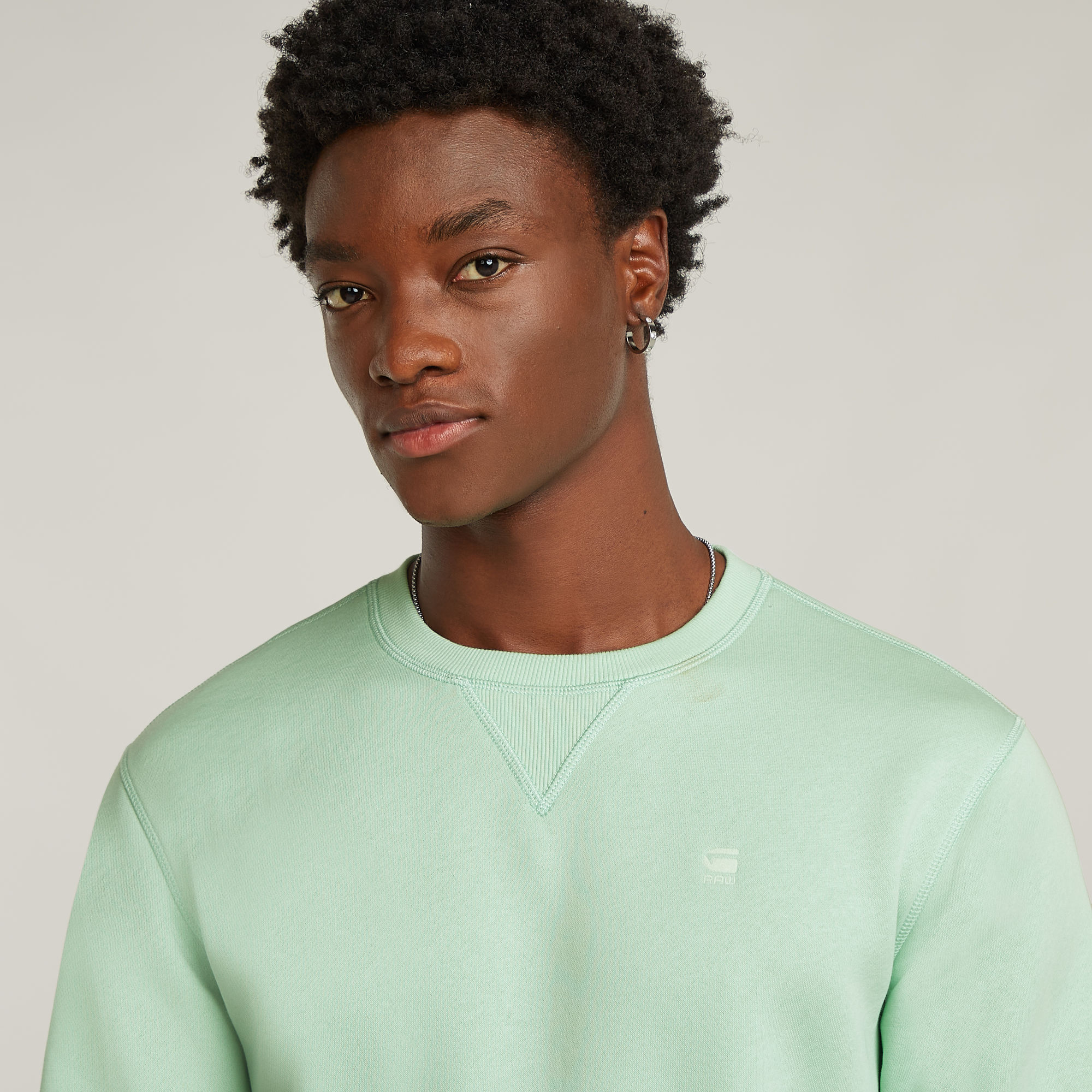 G-Star RAW Premium Core Sweater Groen Heren
