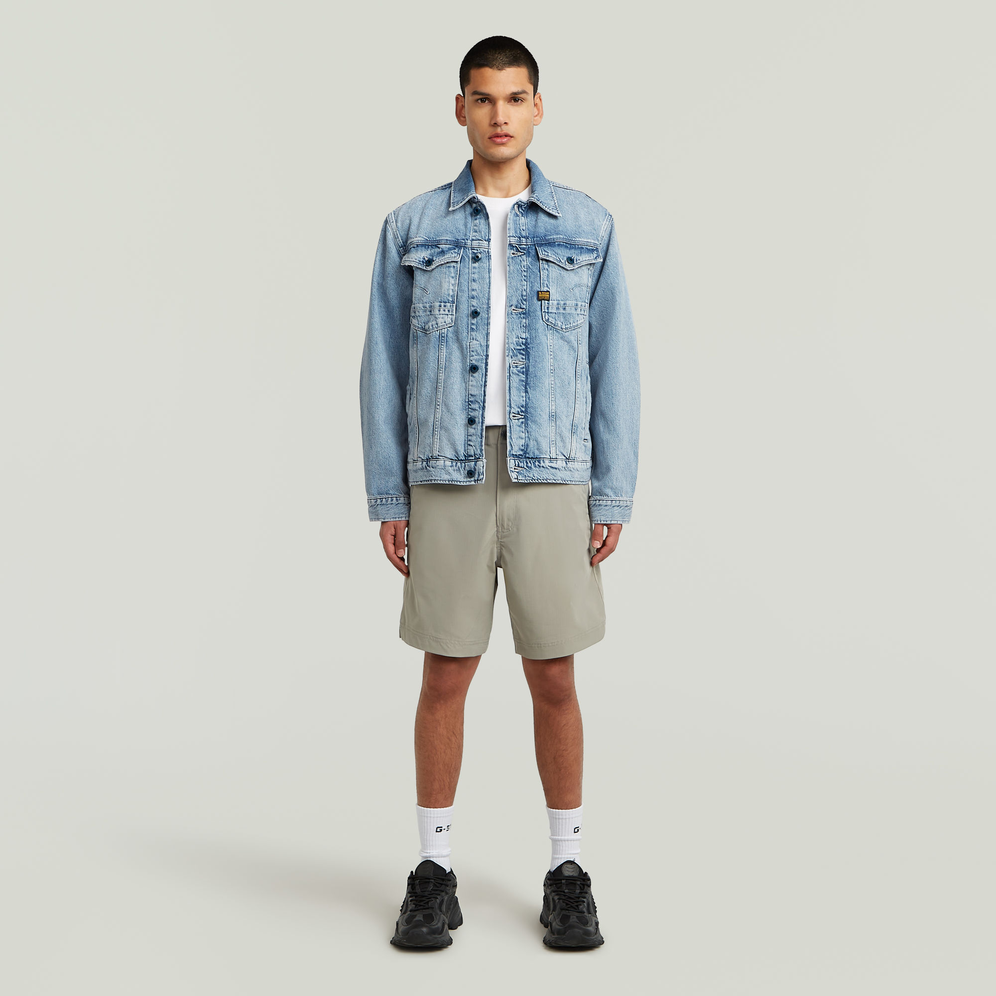 G-Star RAW Sport Trainer 2.0 Short Beige Heren