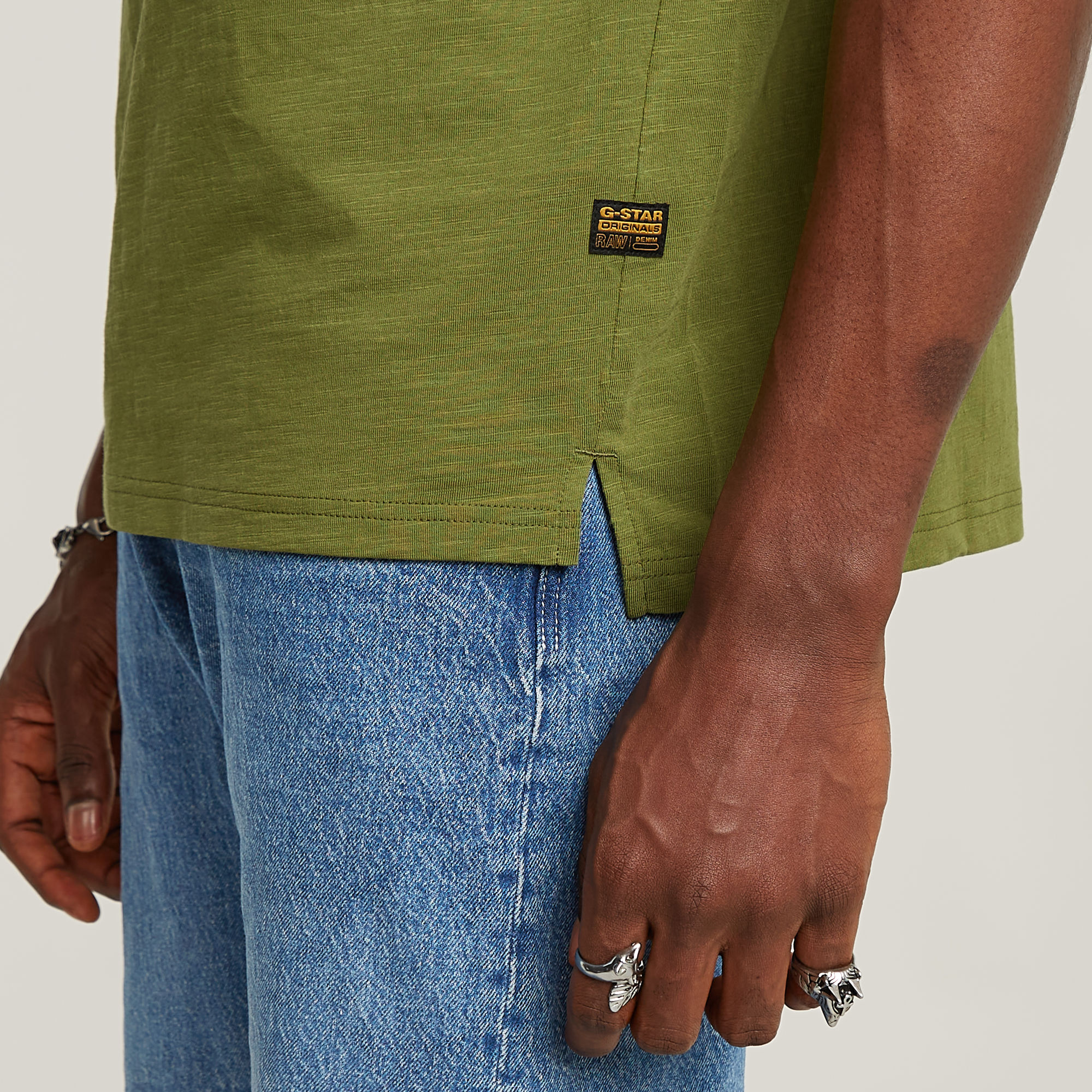 G-Star RAW Nifous T-shirt Groen Heren