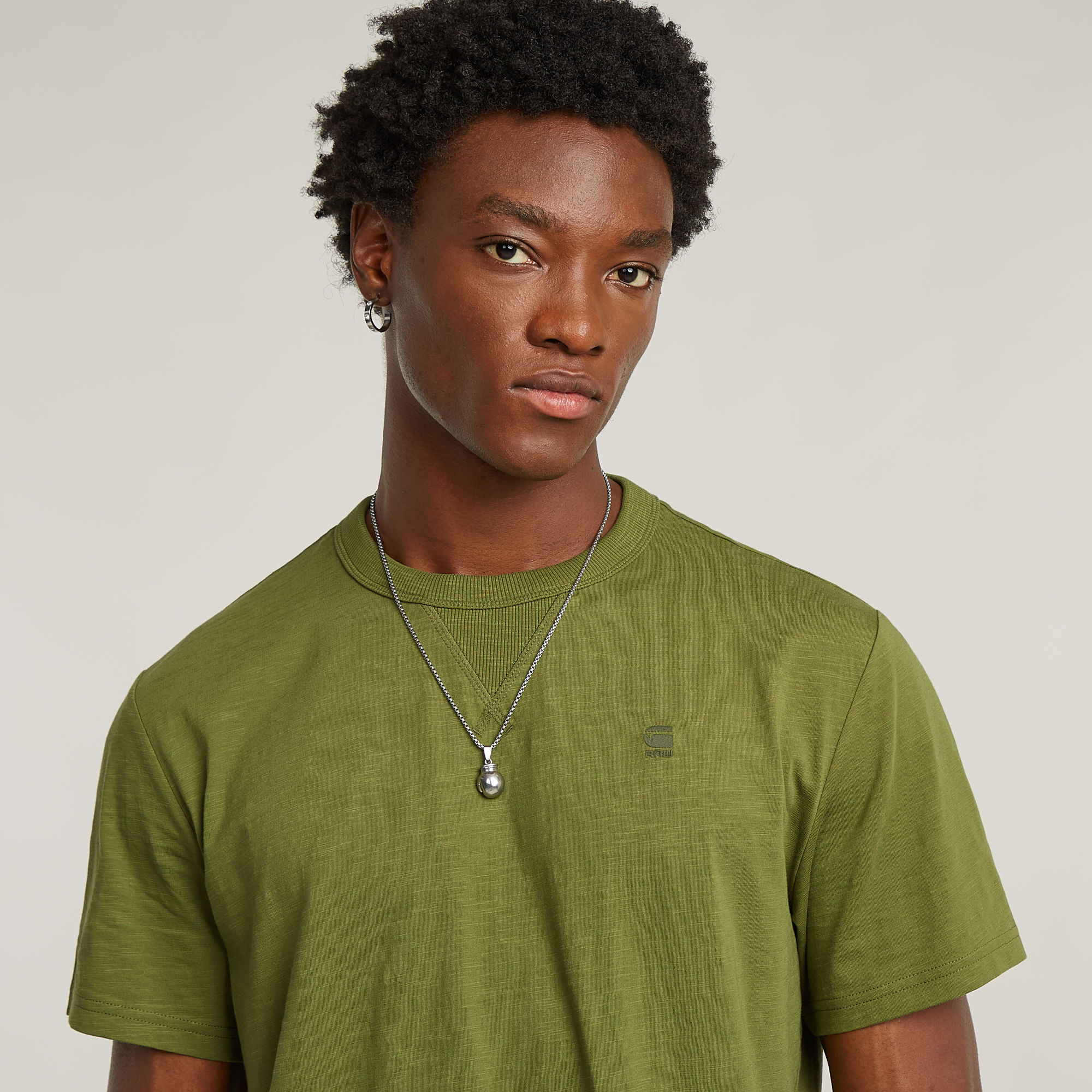 G-Star RAW Nifous T-shirt Groen Heren
