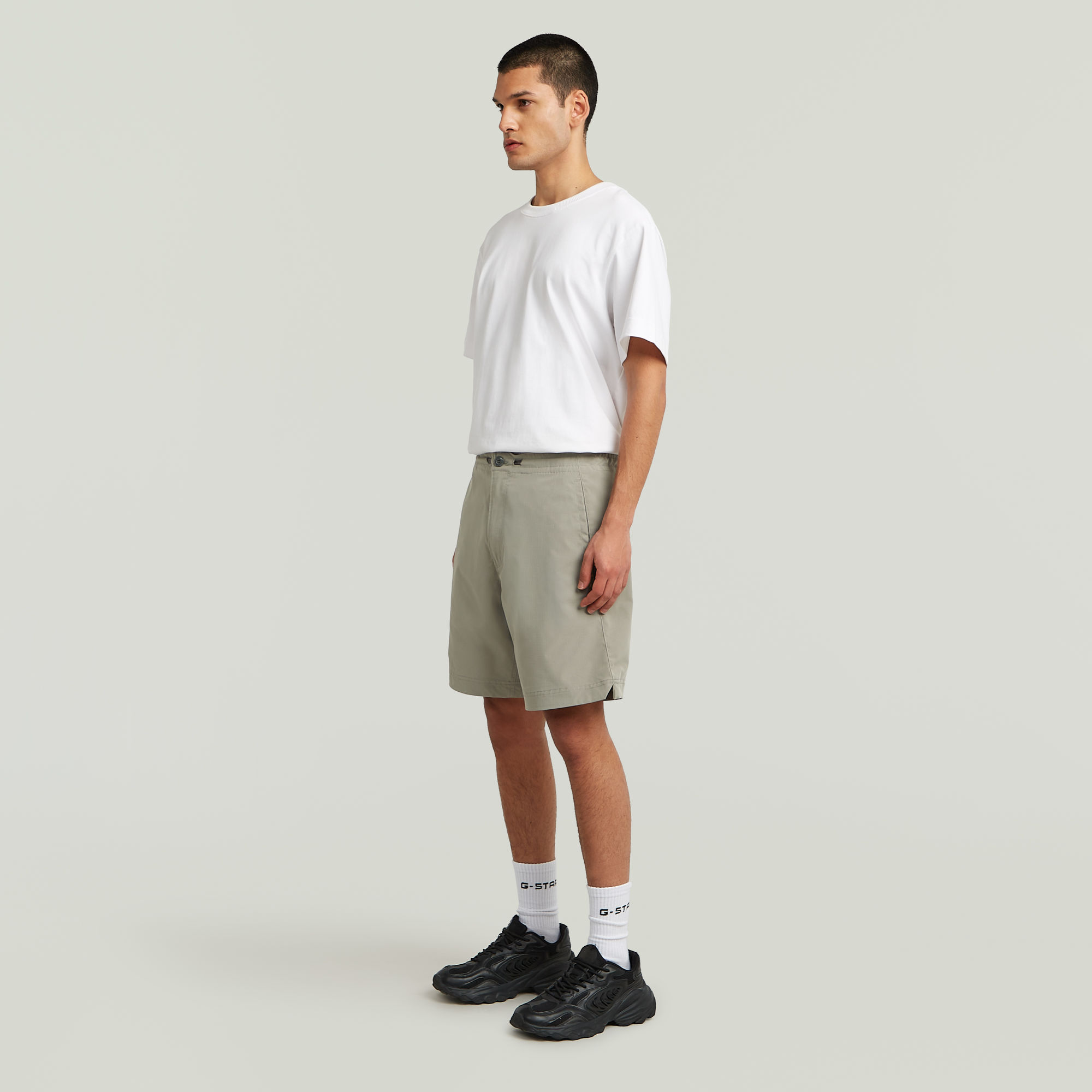 G-Star RAW Sport Trainer 2.0 Short Beige Heren