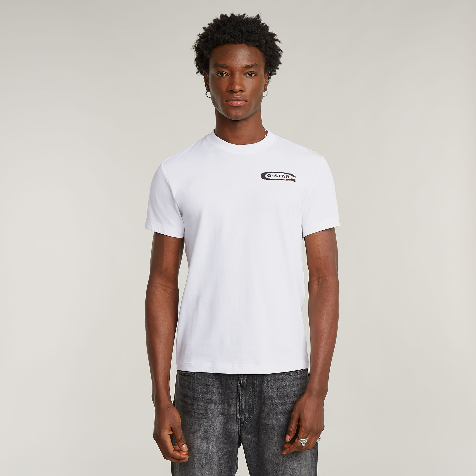 G-Star RAW Back Graphic Arch T-Shirt Wit Heren