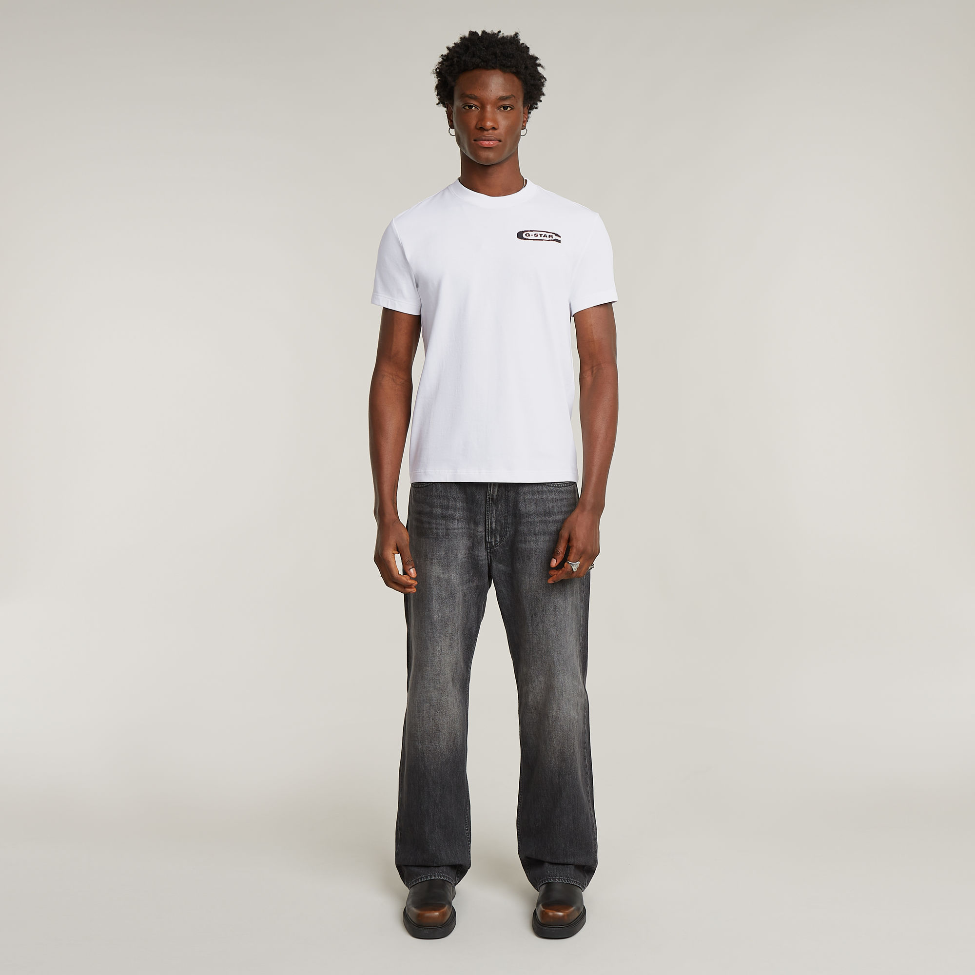 G-Star RAW Back Graphic Arch T-Shirt Wit Heren