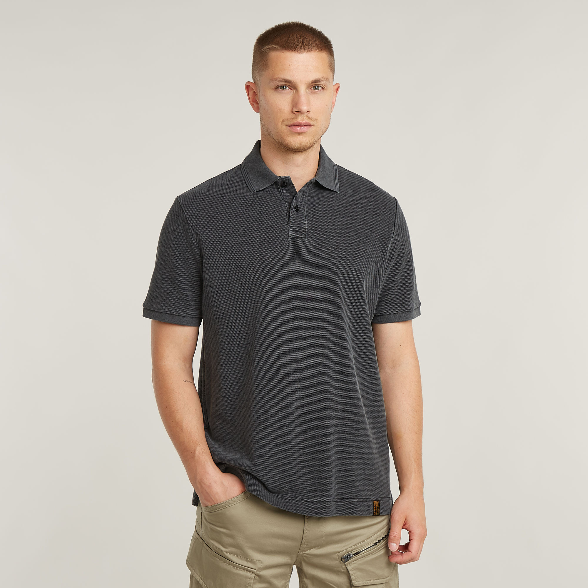G-Star RAW Essential Polo Zwart Heren