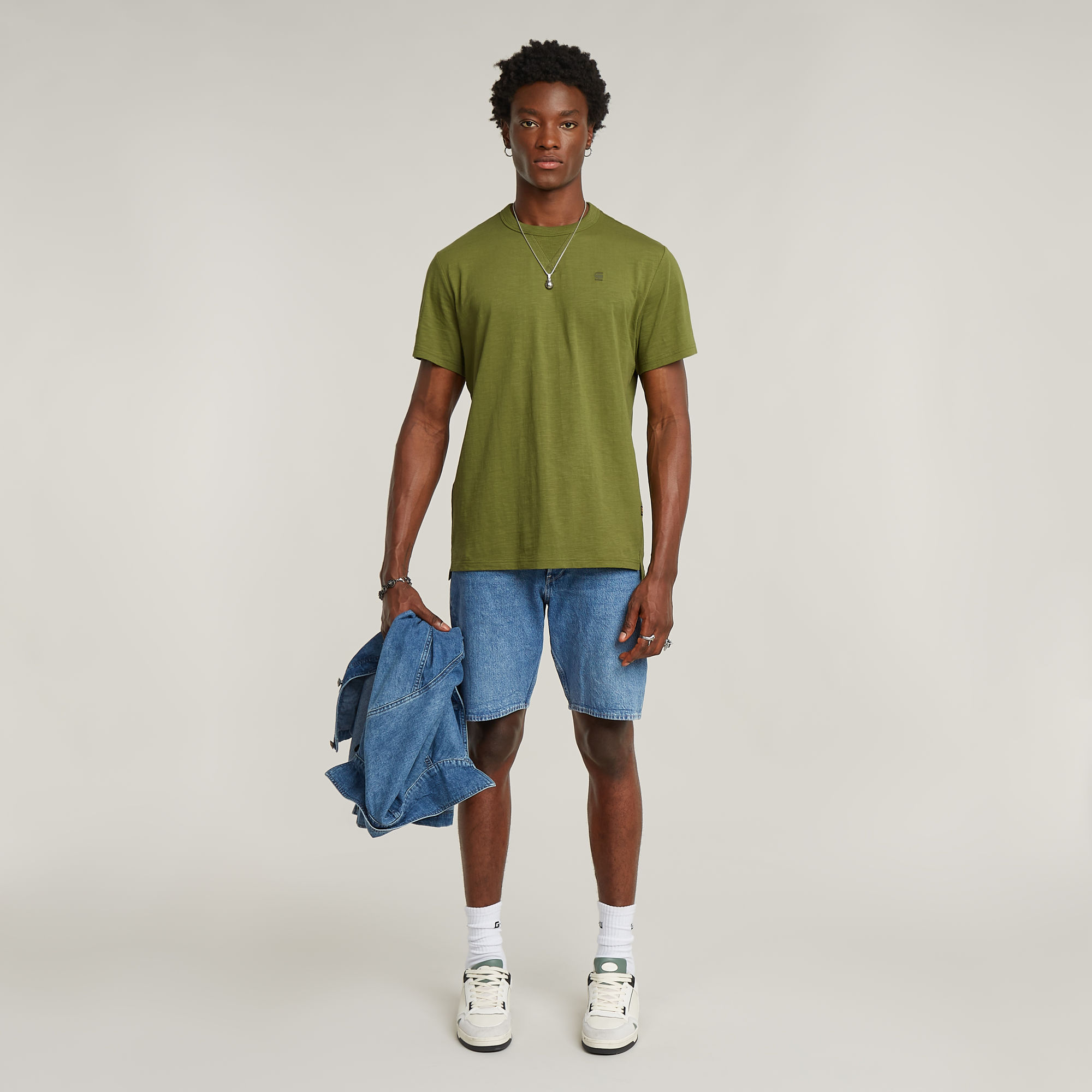 G-Star RAW Nifous T-shirt Groen Heren
