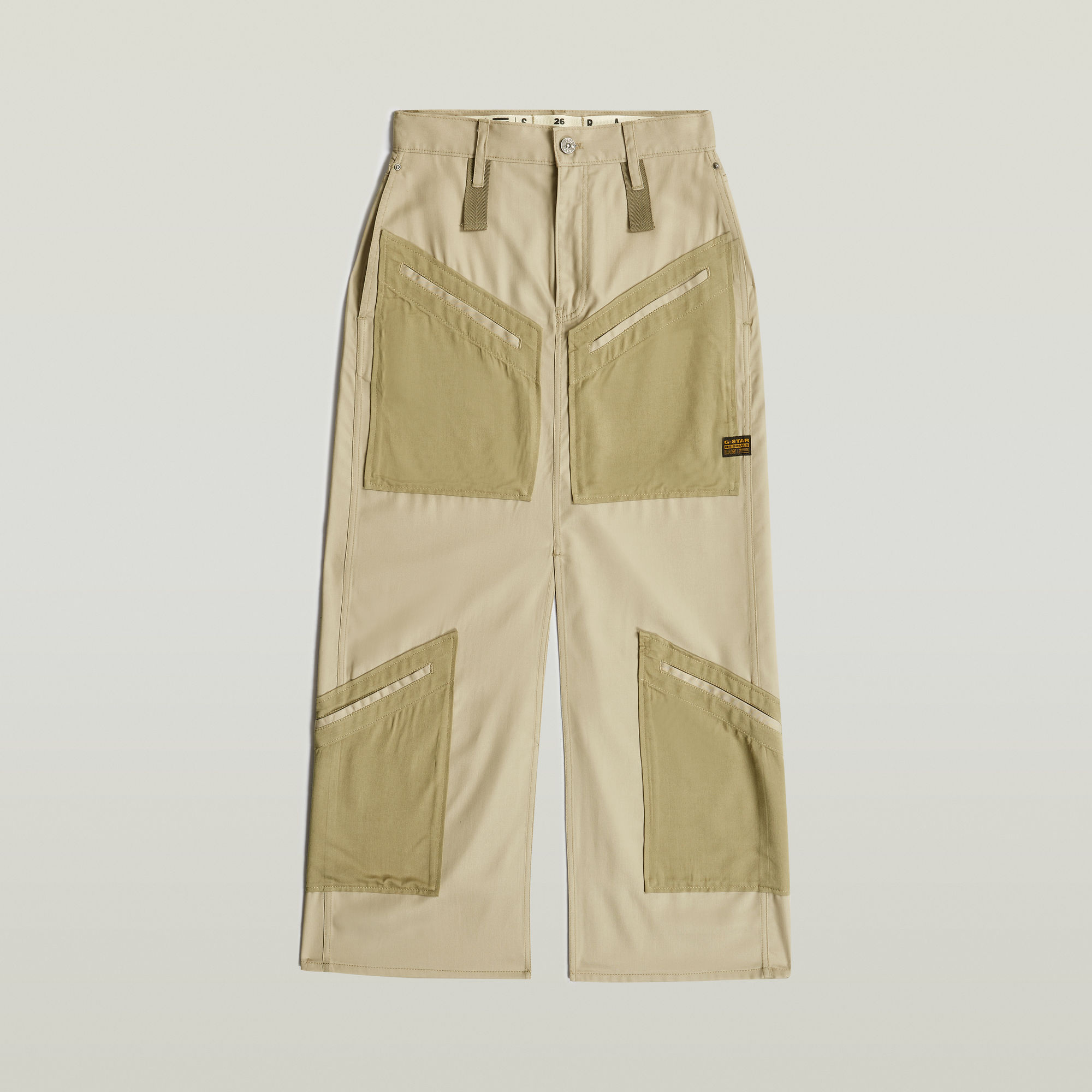G-Star RAW Viktoria Tone On Tone Rok Beige Dames