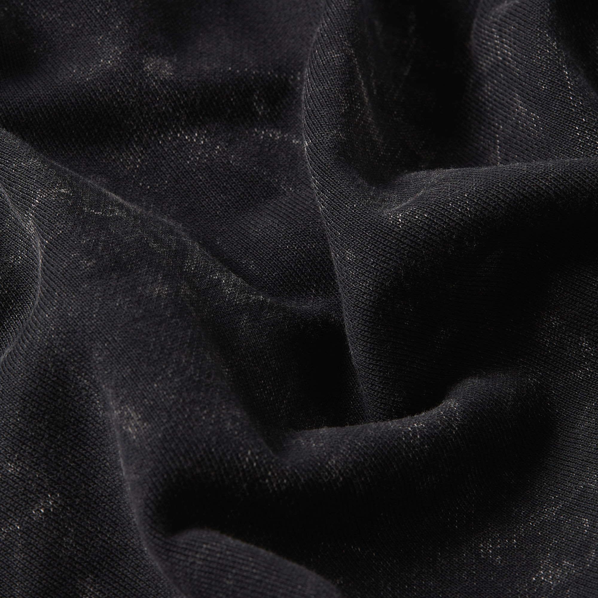G-Star RAW Overdyed Loose Hoodie Zwart Dames