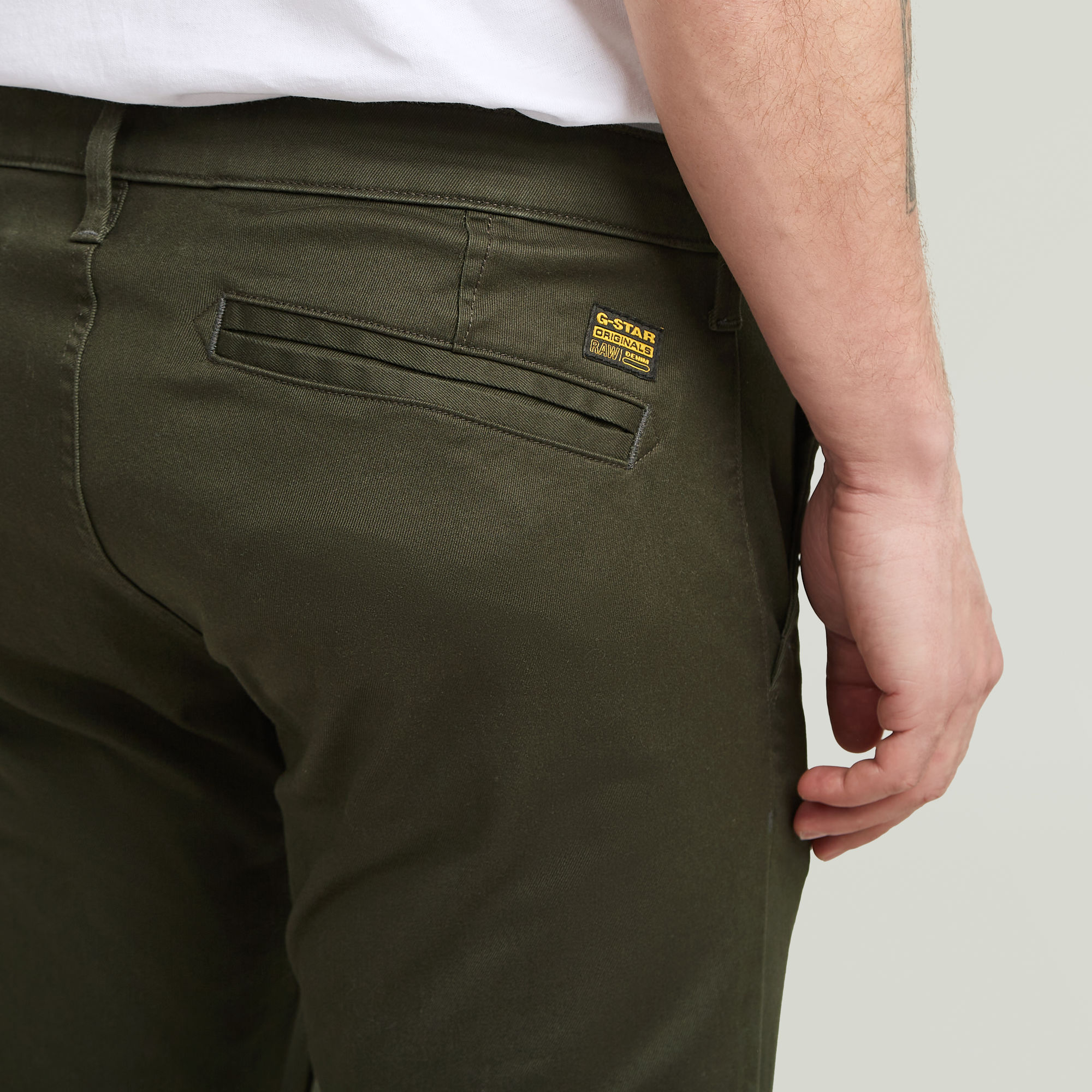G-Star RAW Skinny Chino 3.0 Grijs Heren