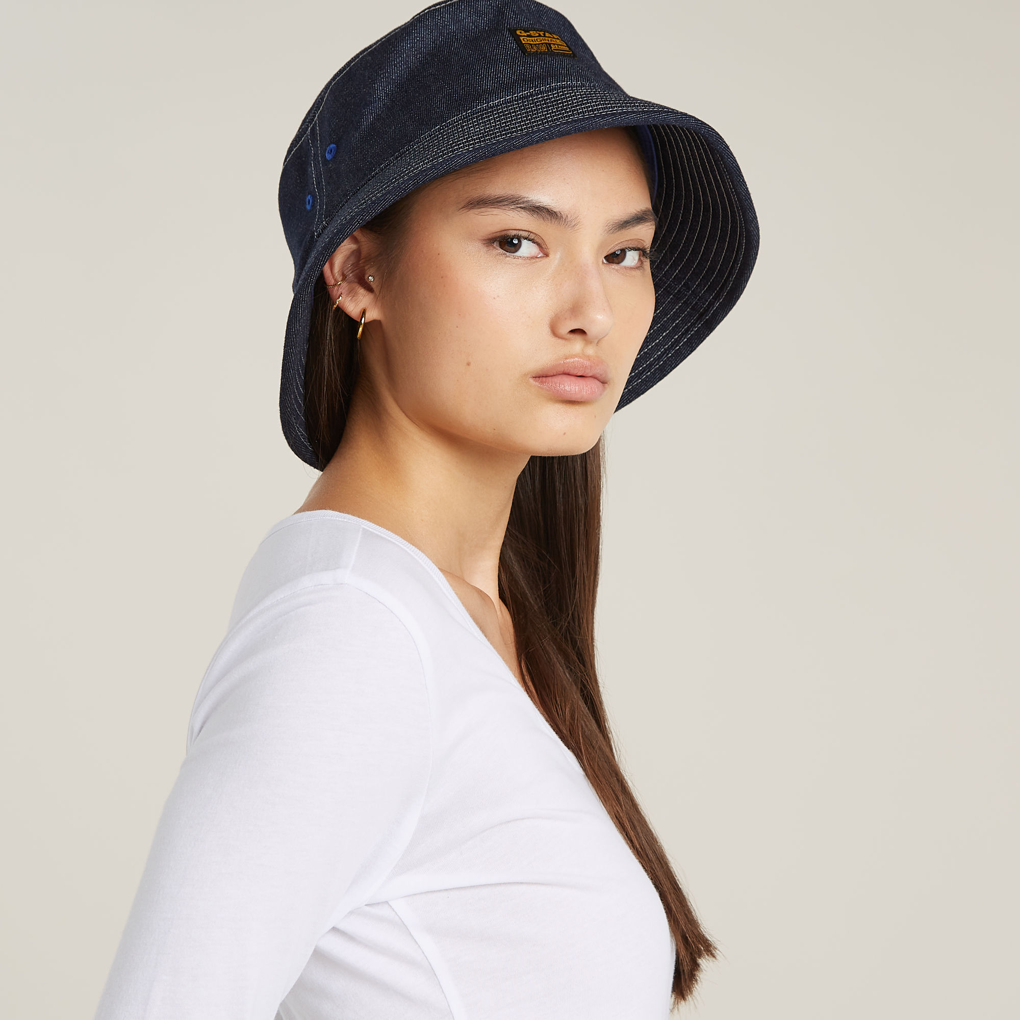 G-Star RAW Slim Top Wit Dames