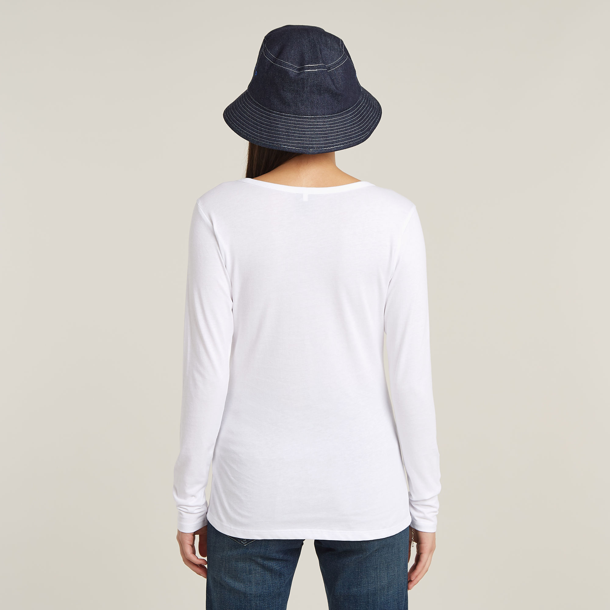 G-Star RAW Slim Top Wit Dames