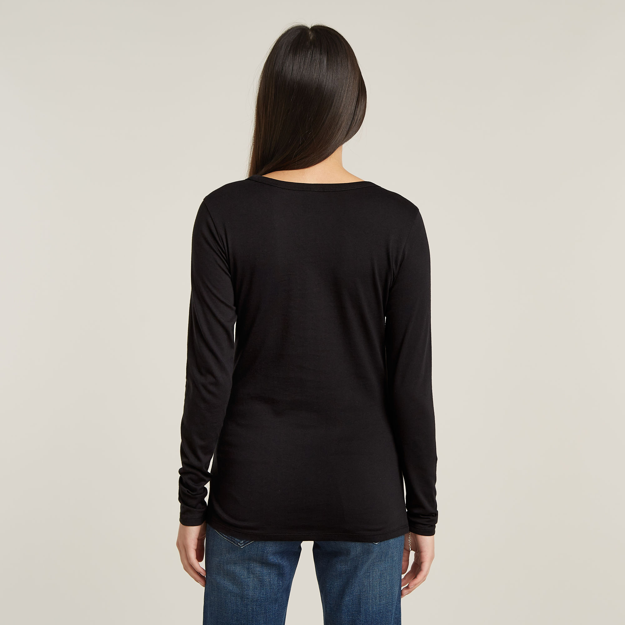 G-Star RAW Slim Top Zwart Dames