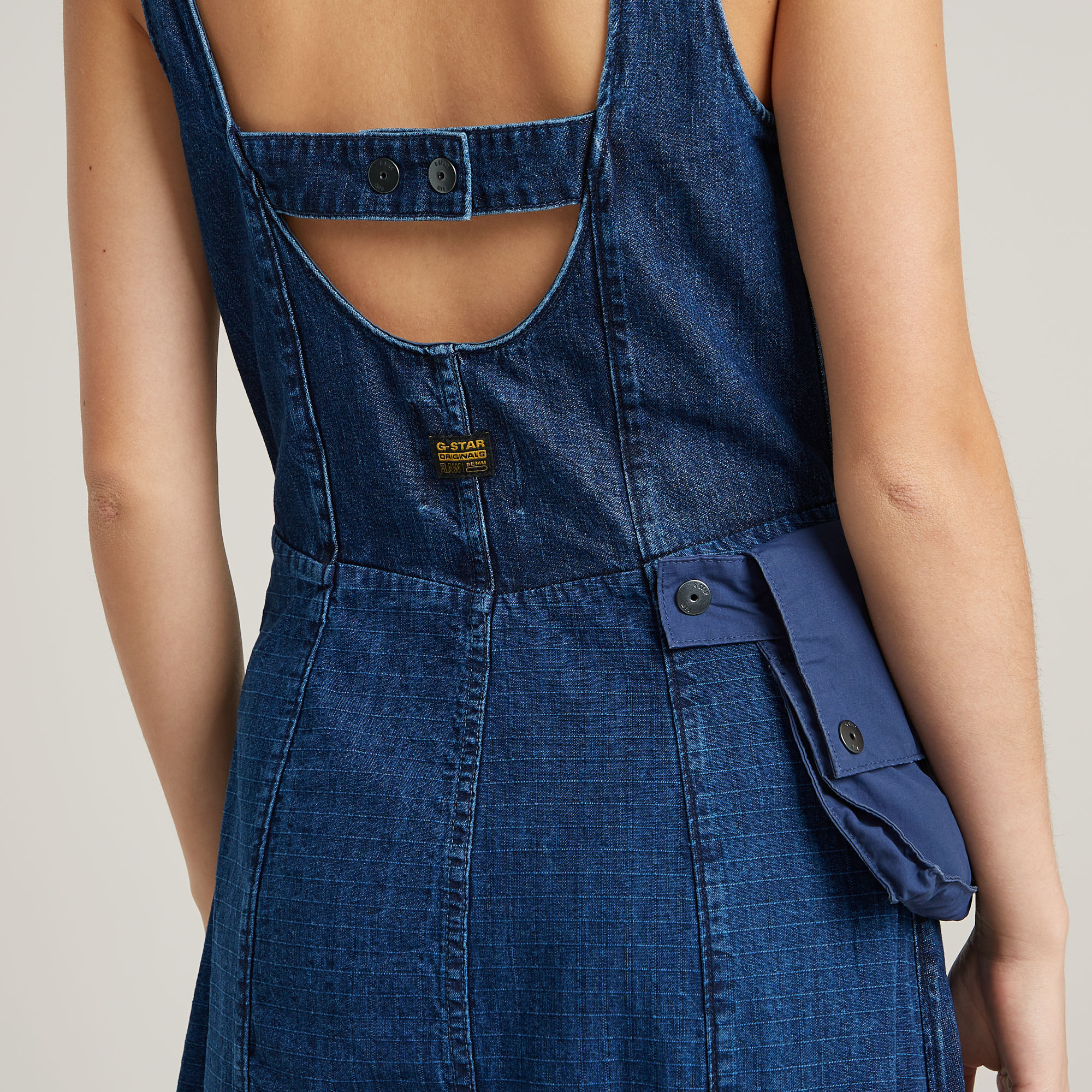 G-Star RAW Cargo Jurk Donkerblauw Dames