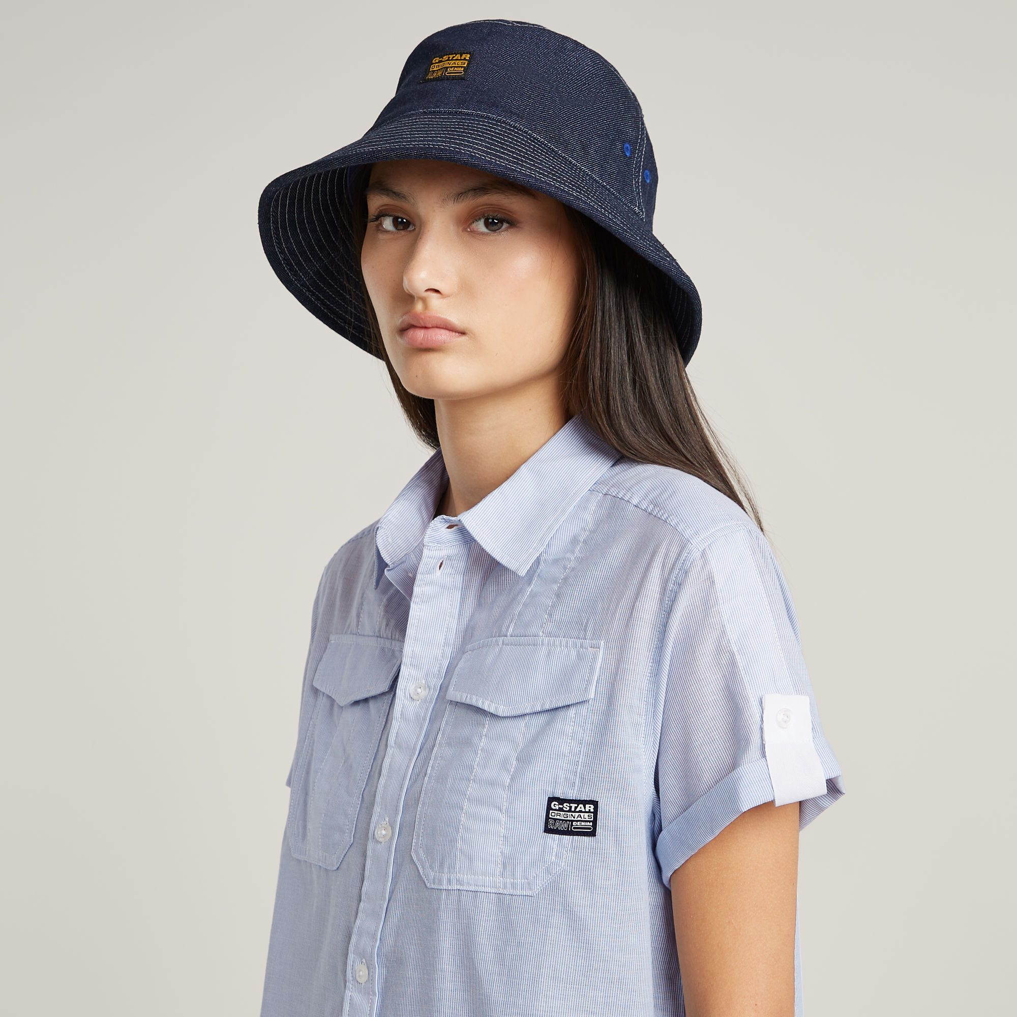 G-Star RAW Button Through Shirt Meerkleurig Dames
