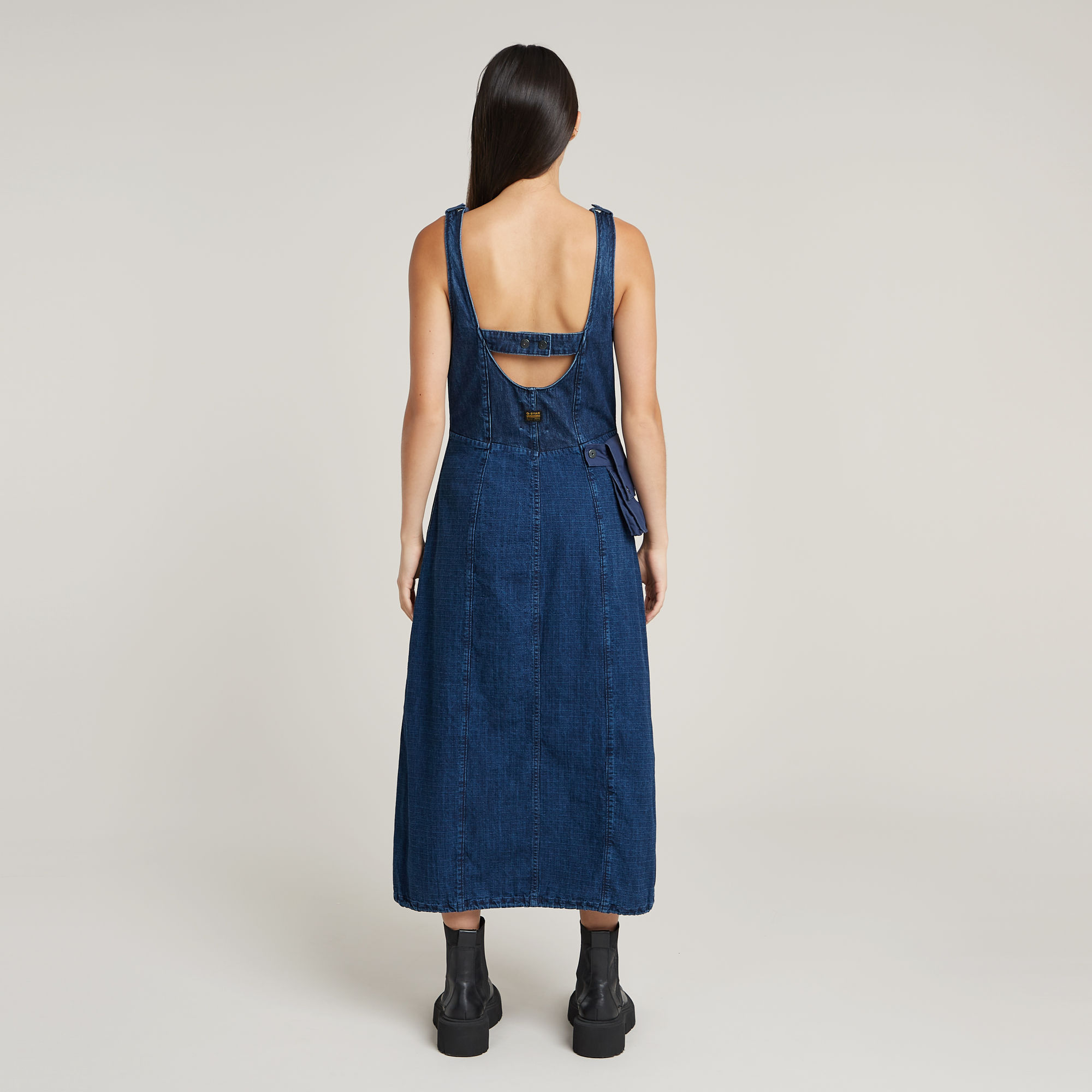G-Star RAW Cargo Jurk Donkerblauw Dames
