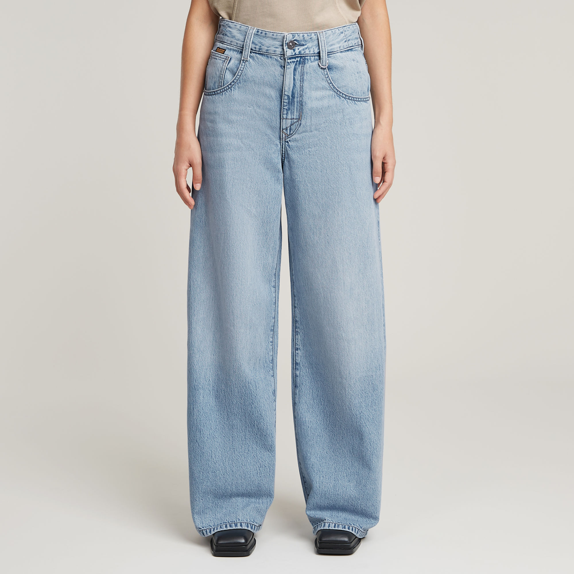 G-Star RAW Skater High Loose Jeans - Lichtblauw - Dames