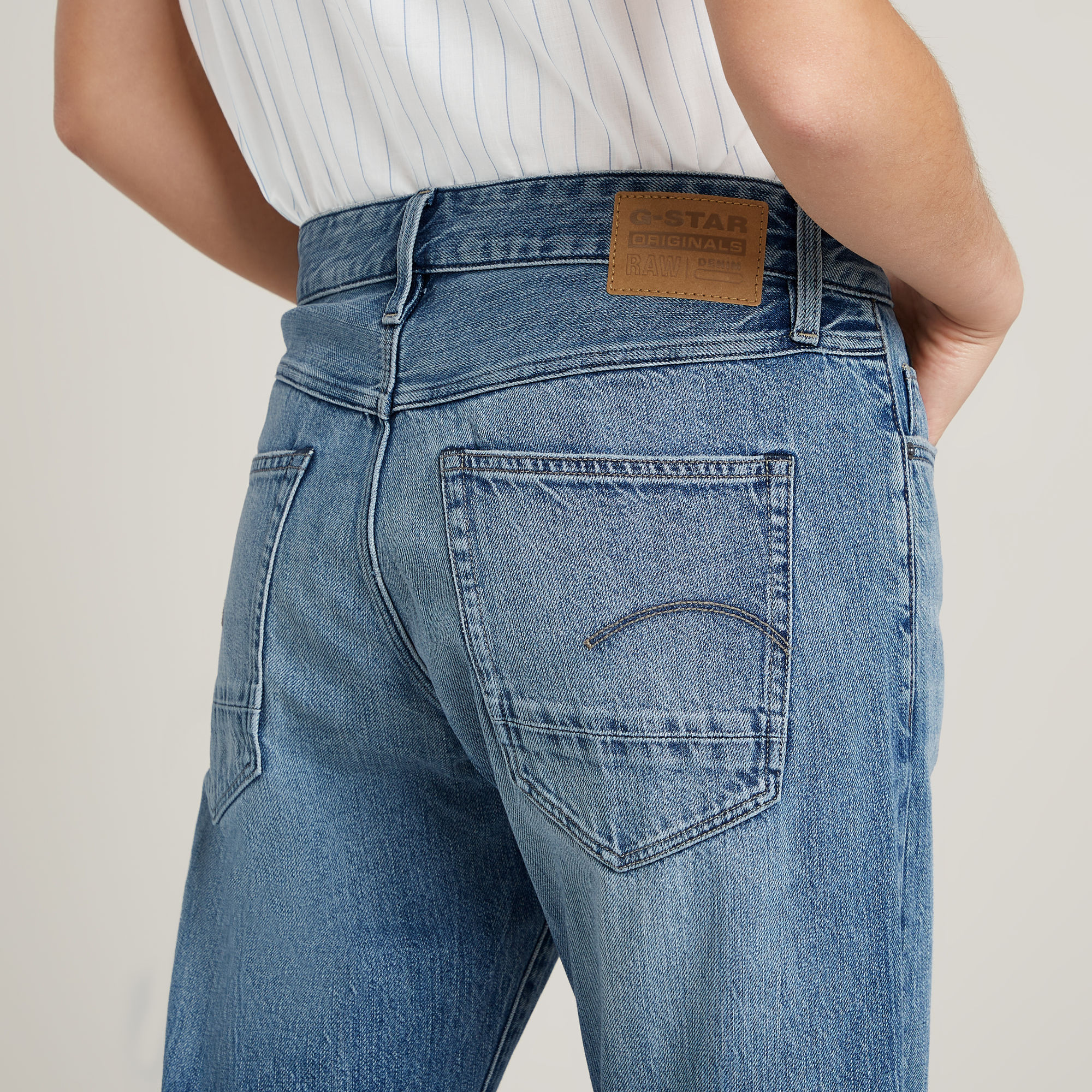G-Star RAW Kate Boyfriend Jeans Midden blauw Dames