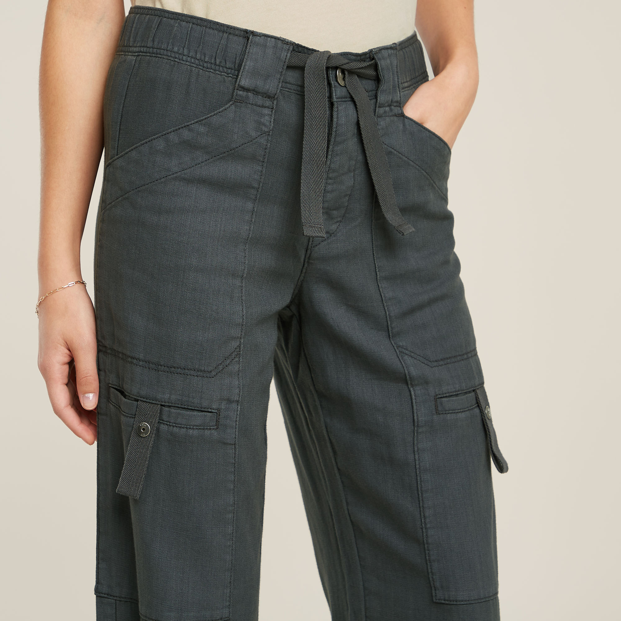G-Star RAW Judee Cargo Trainer Grijs Dames